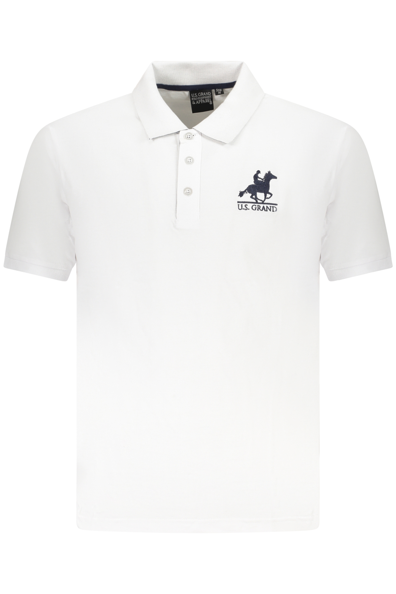 U.S. GRAND POLO MANICHE CORTE UOMO - Bianco