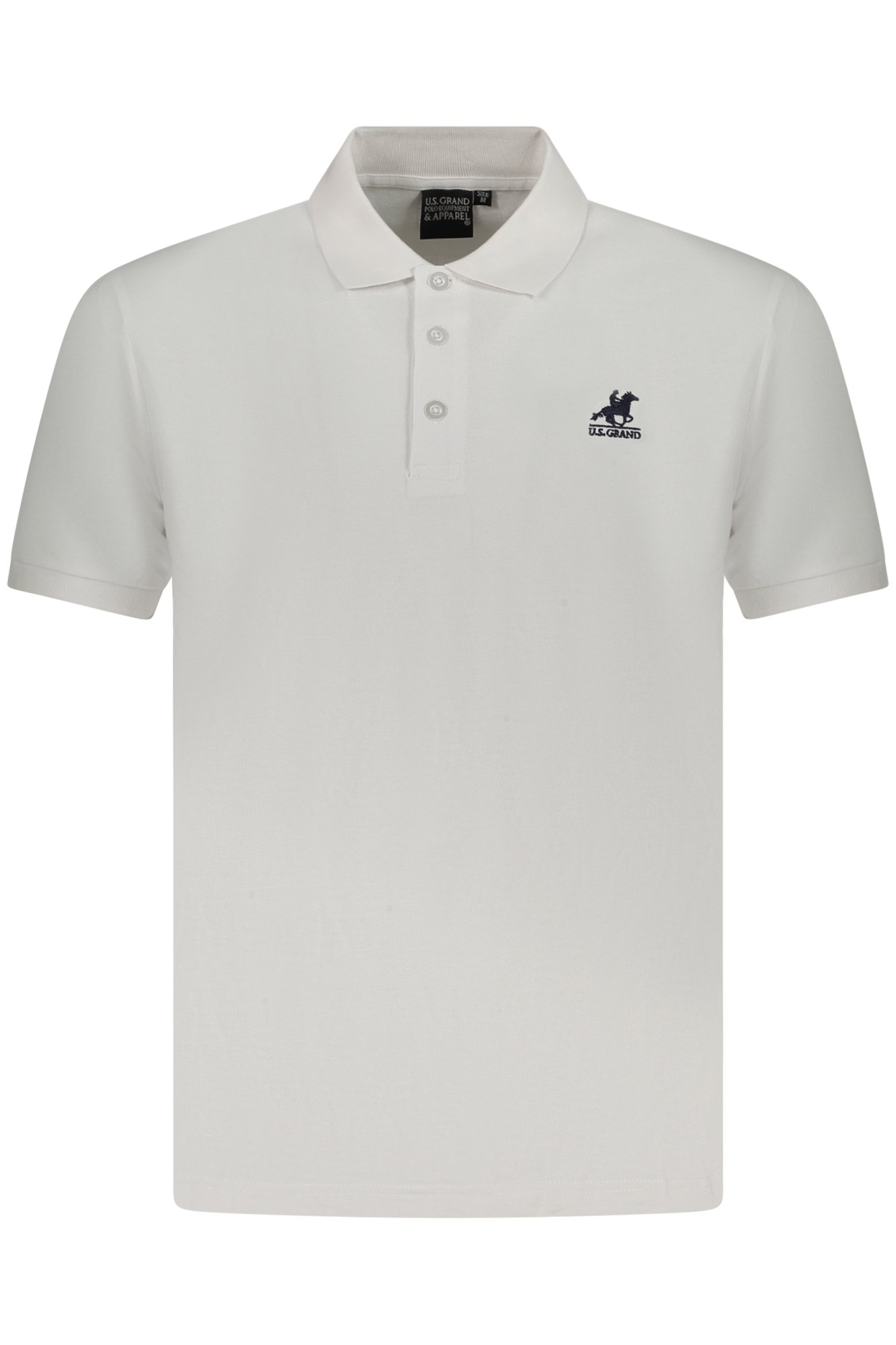 U.S. GRAND POLO MANICHE CORTE UOMO - Bianco