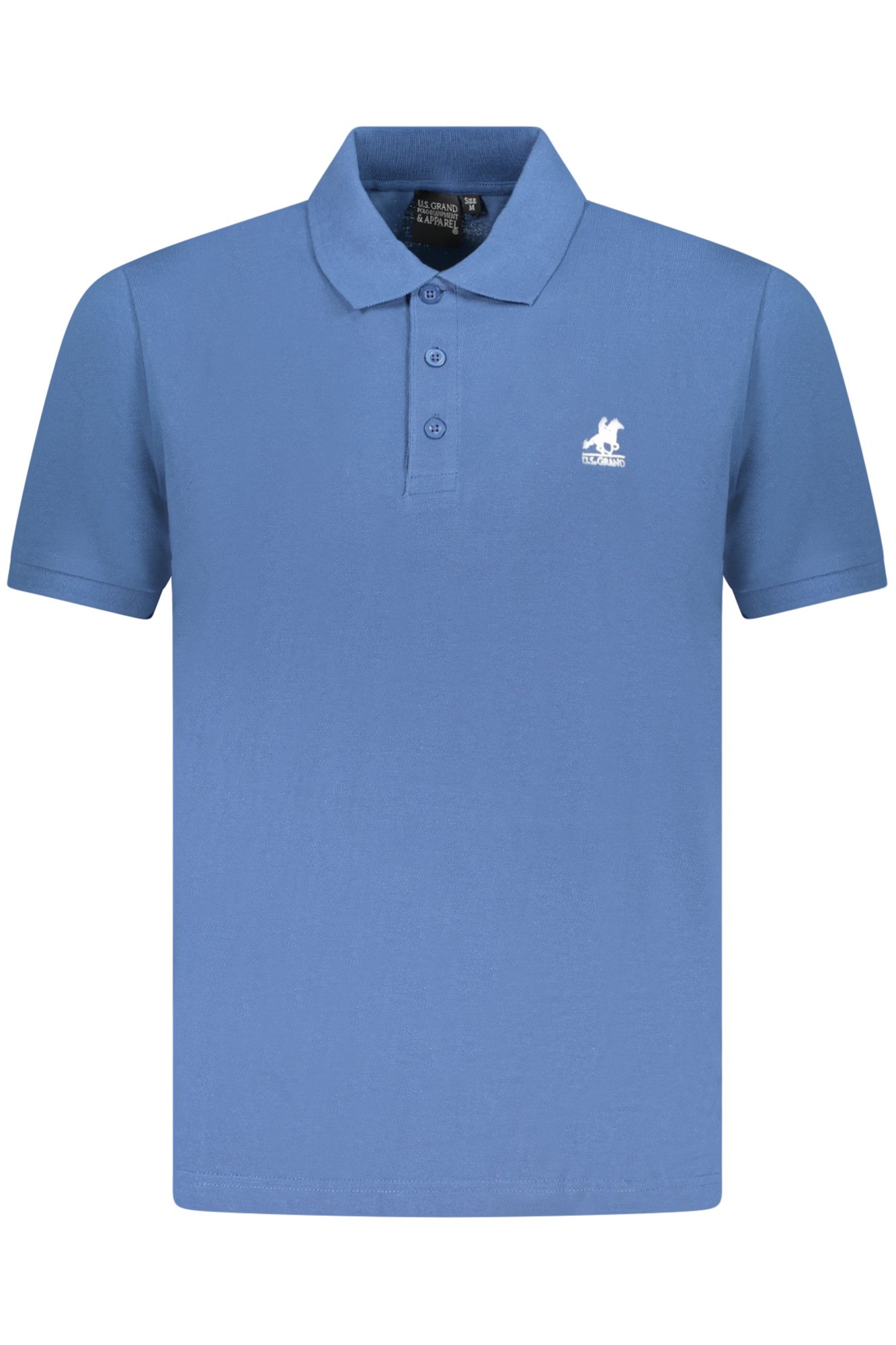 U.S. GRAND POLO MANICHE CORTE UOMO - Blu