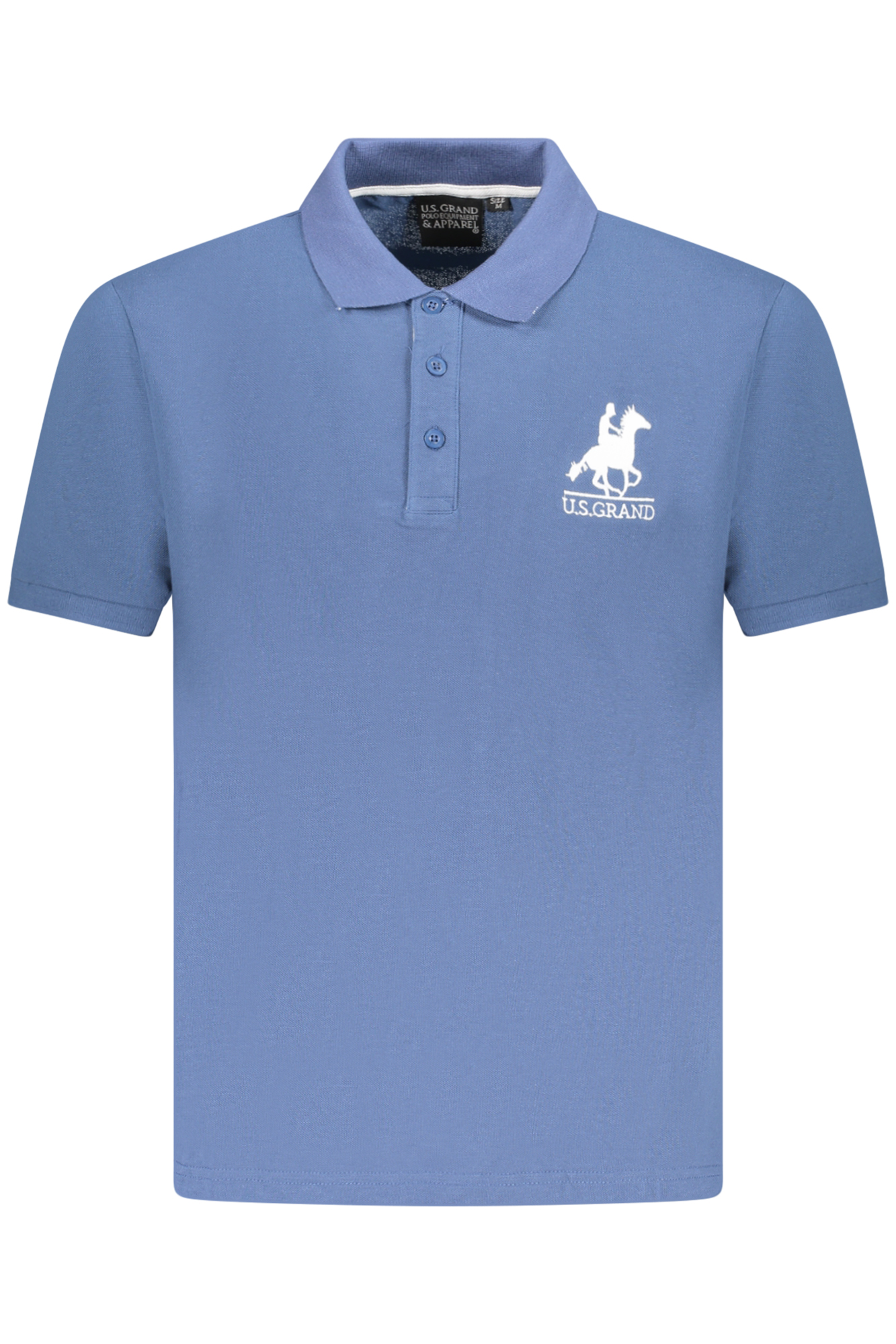 U.S. GRAND POLO MANICHE CORTE UOMO - Blu