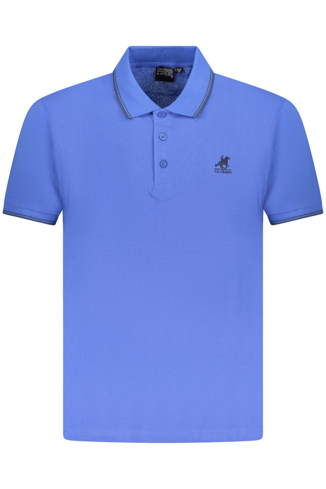 U.S. GRAND POLO MANICHE CORTE UOMO - Blu