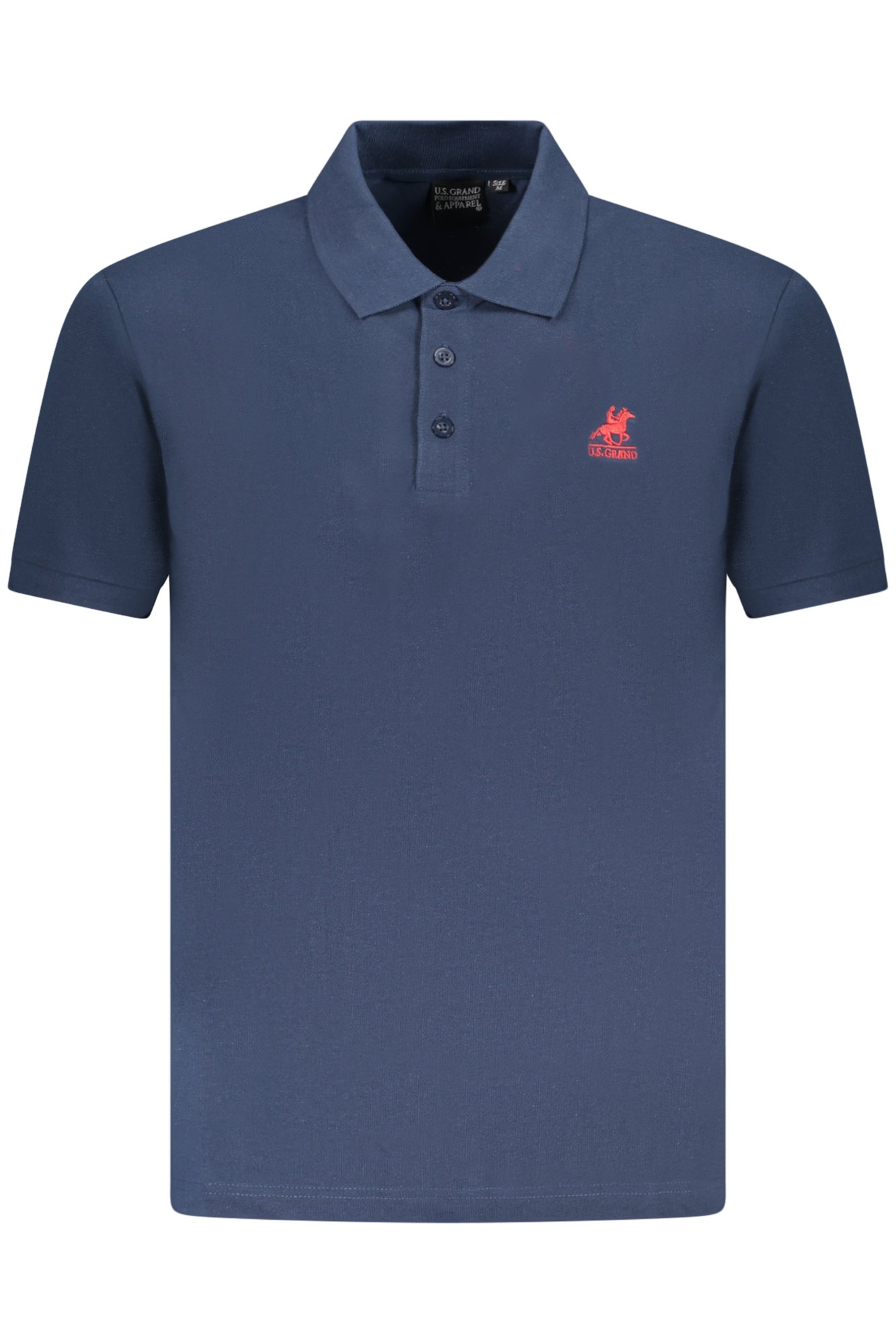 U.S. GRAND POLO MANICHE CORTE UOMO - Blu