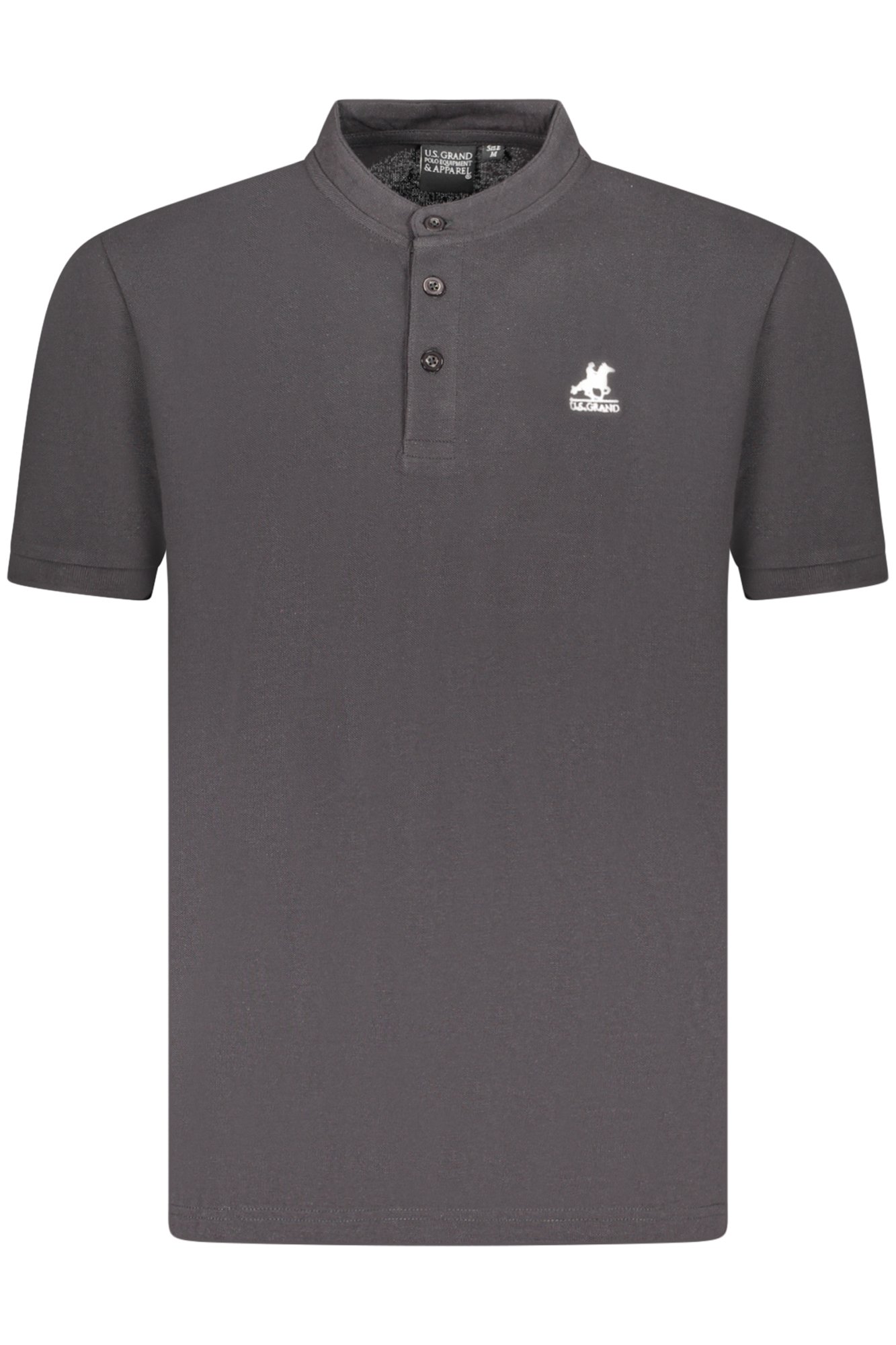 U.S. GRAND POLO MANICHE CORTE UOMO - Nero