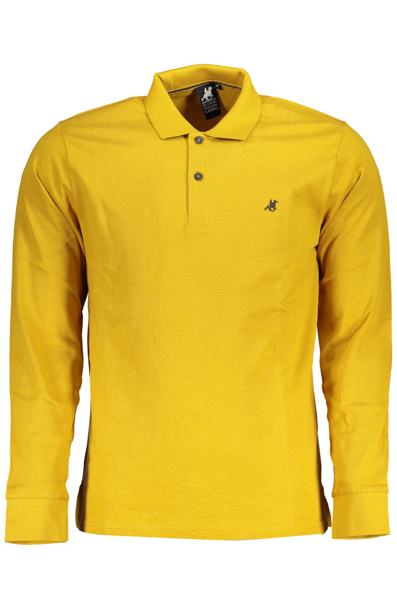 U.S. GRAND POLO MANICHE LUNGHE UOMO - Giallo