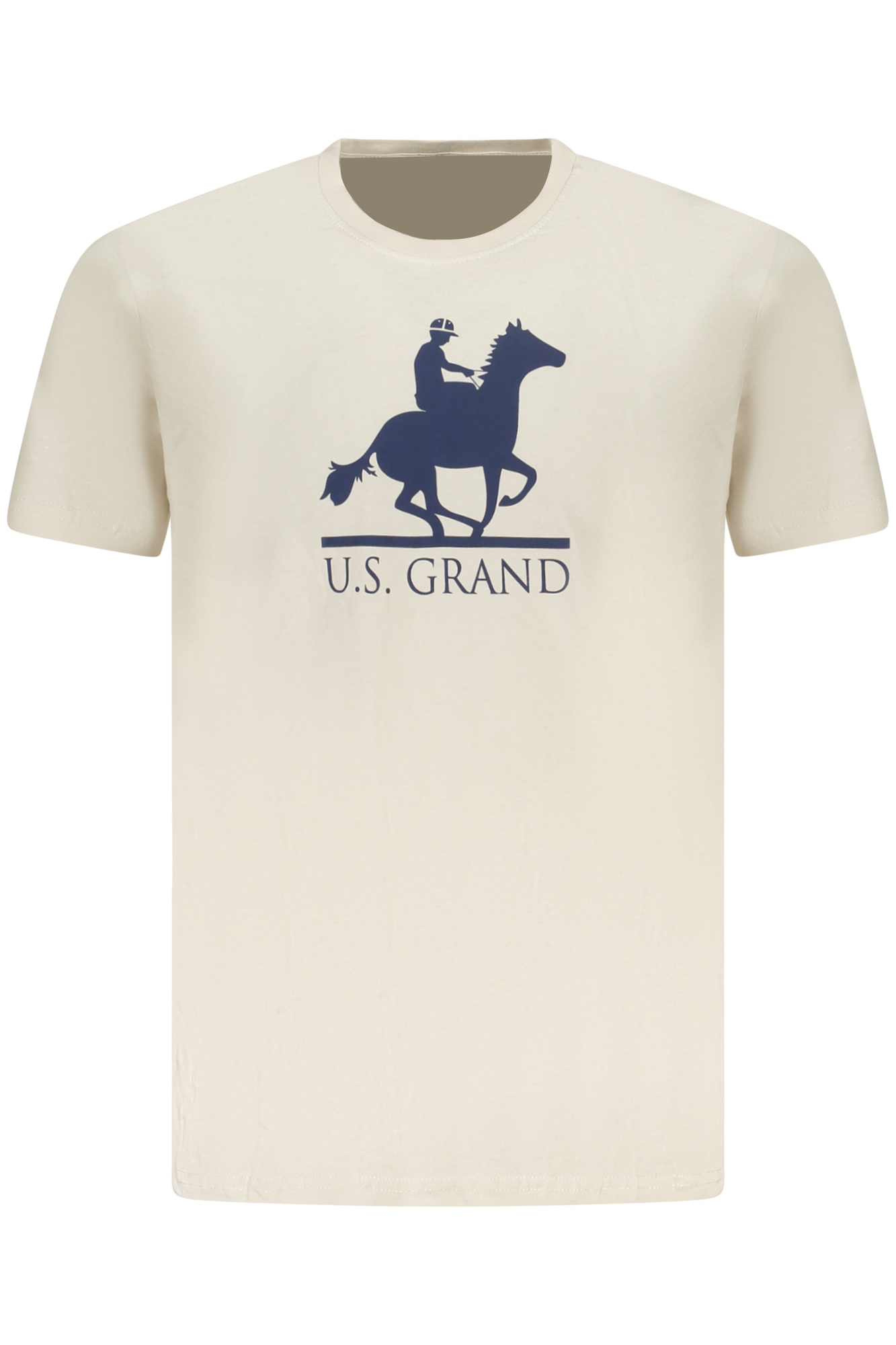 U.S. GRAND T-SHIRT MANICHE CORTE UOMO - Beige