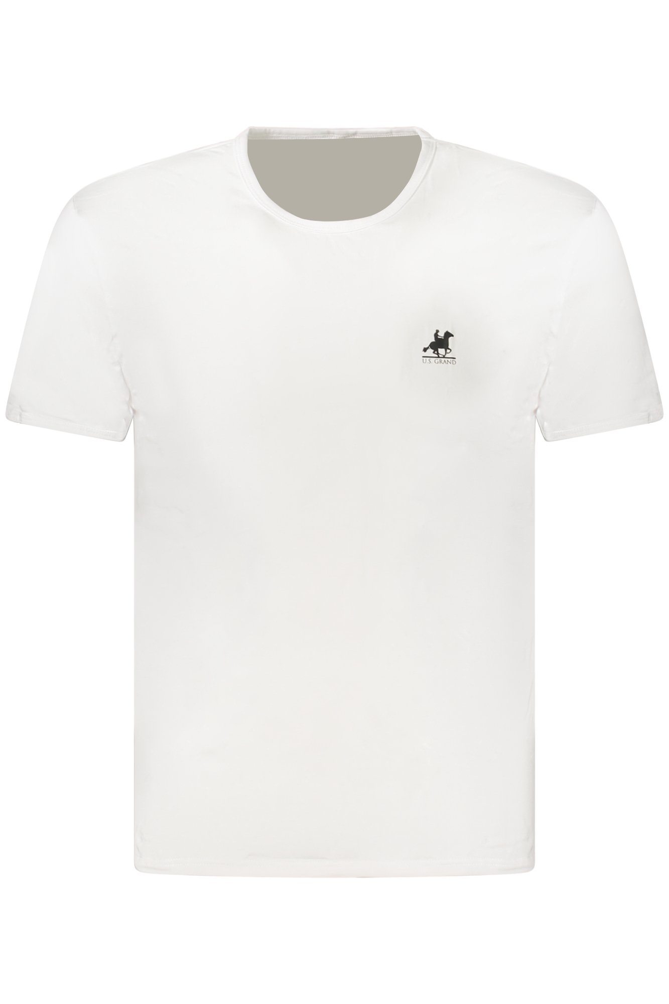 U.S. GRAND T-SHIRT MANICHE CORTE UOMO - Bianco