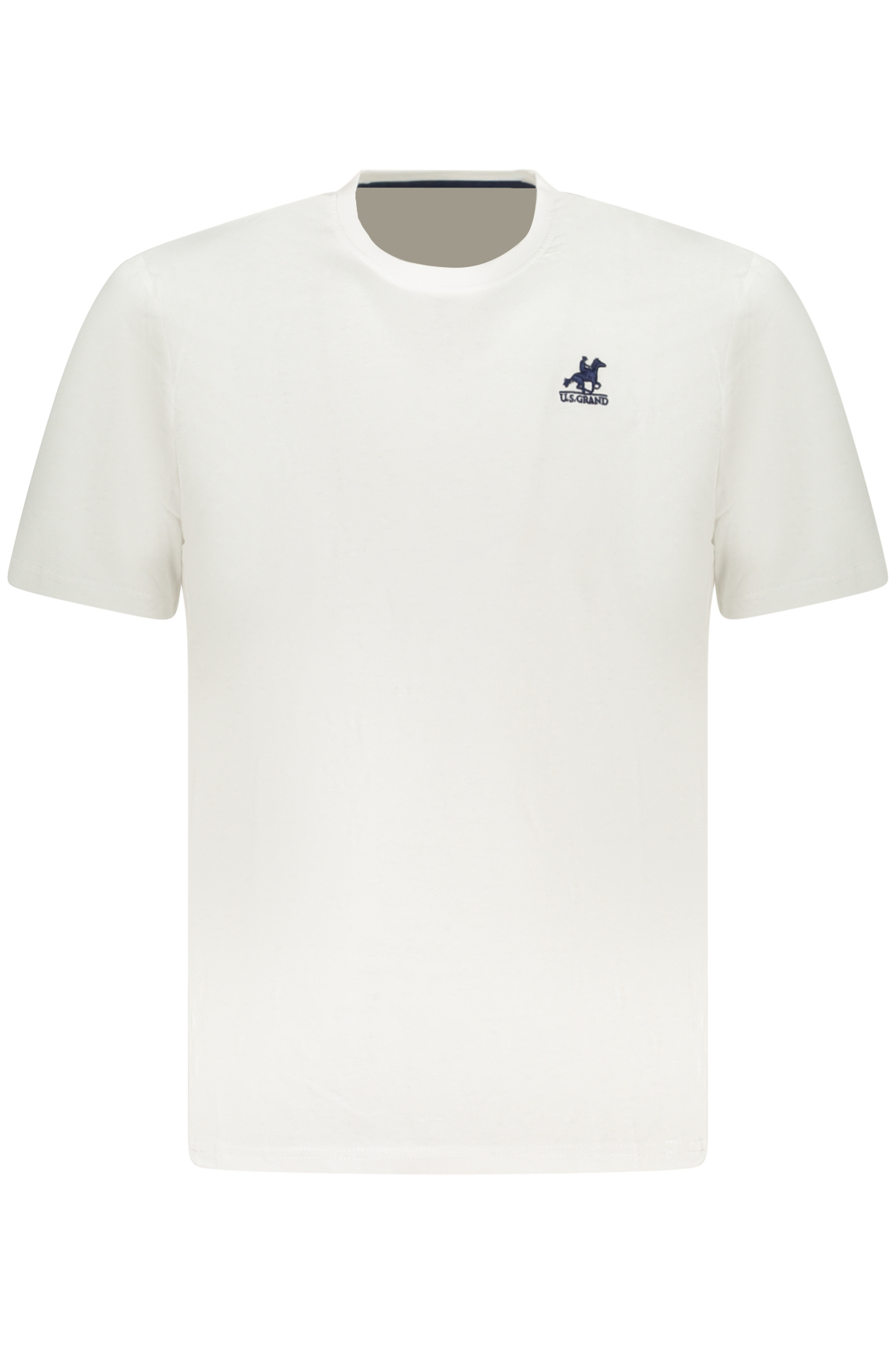 U.S. GRAND T-SHIRT MANICHE CORTE UOMO - Bianco