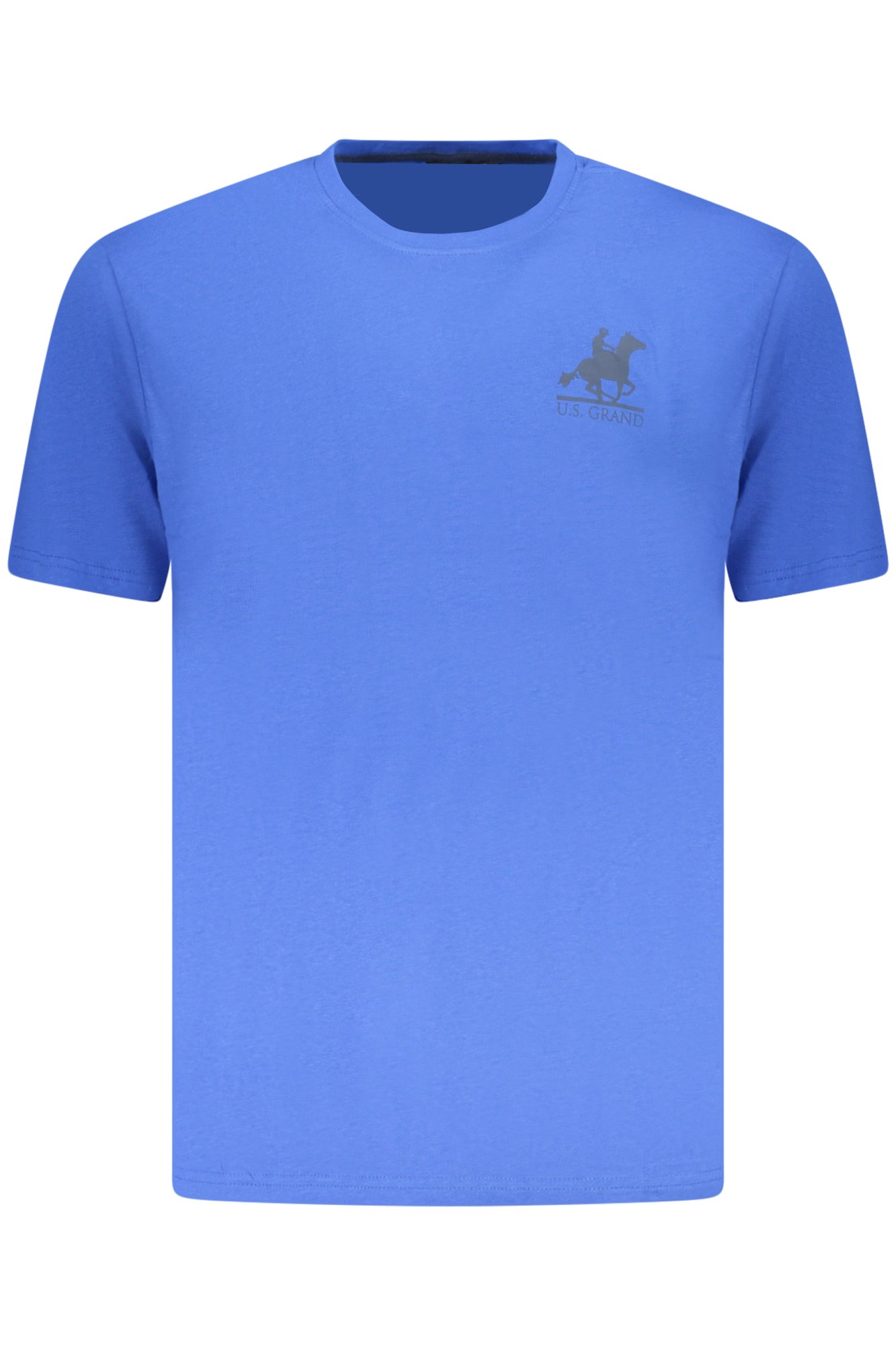 U.S. GRAND T-SHIRT MANICHE CORTE UOMO - Blu