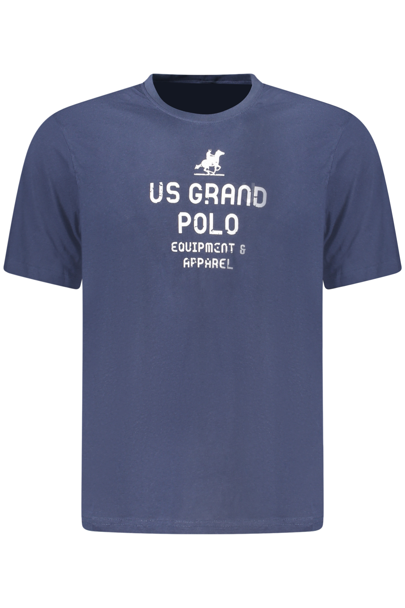 U.S. GRAND T-SHIRT MANICHE CORTE UOMO - Blu