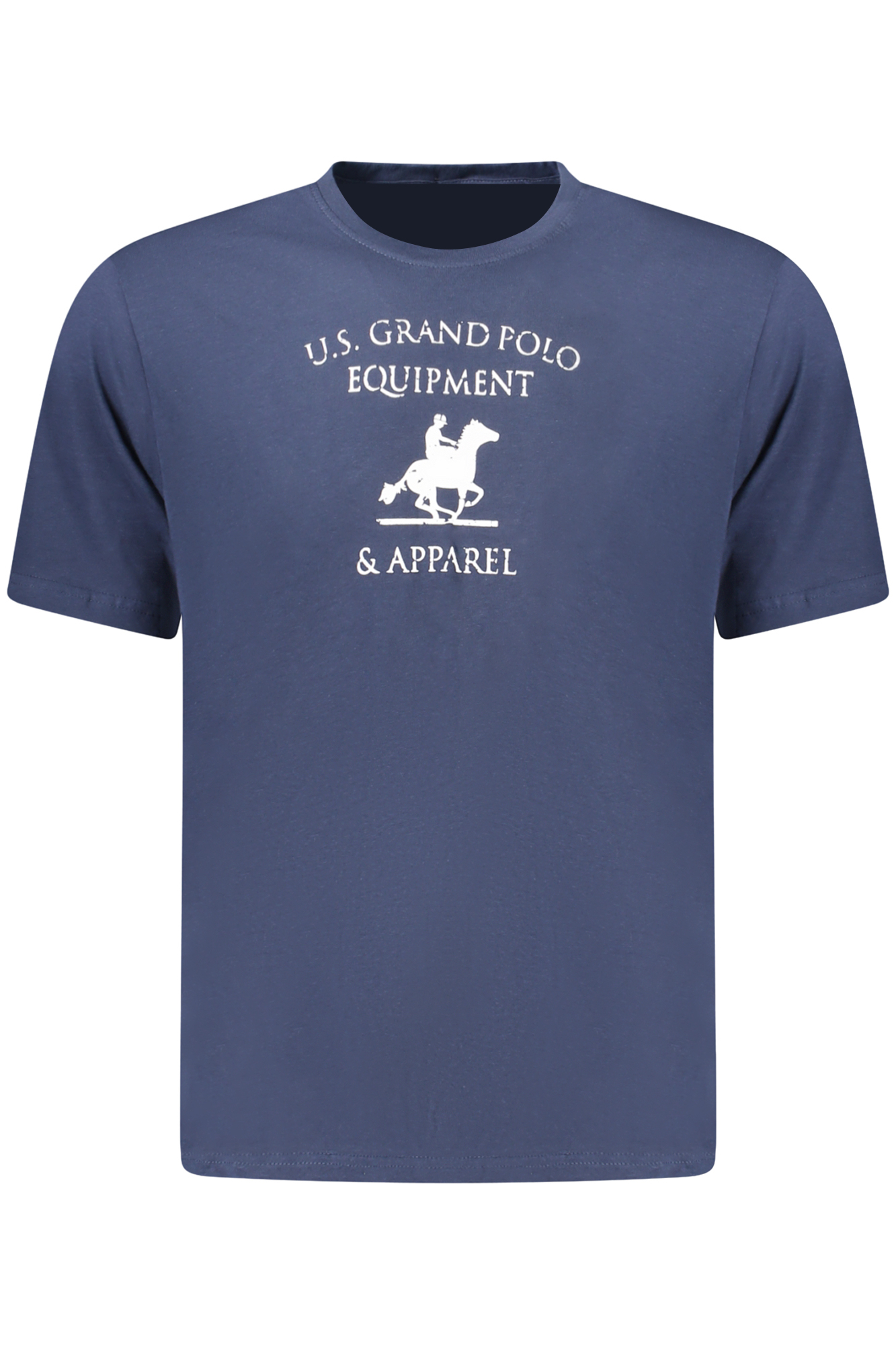 U.S. GRAND T-SHIRT MANICHE CORTE UOMO - Blu