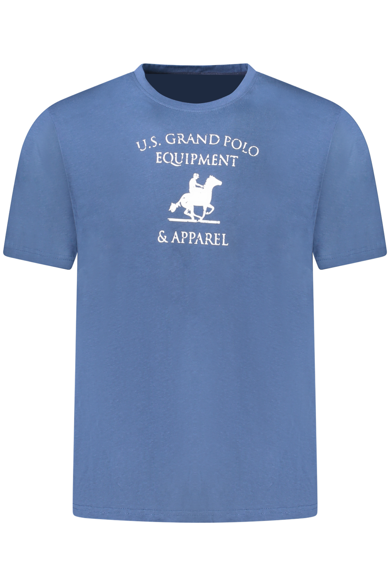 U.S. GRAND T-SHIRT MANICHE CORTE UOMO - Blu