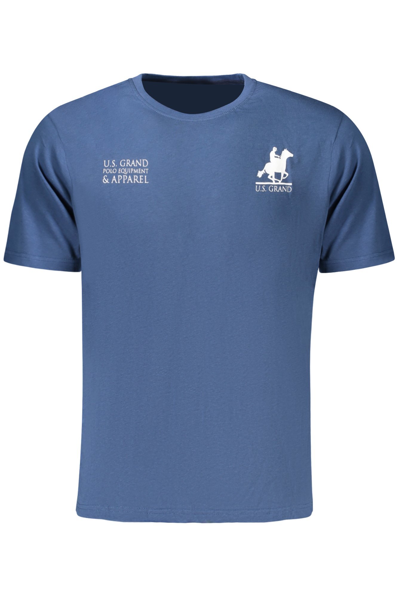 U.S. GRAND T-SHIRT MANICHE CORTE UOMO - Blu