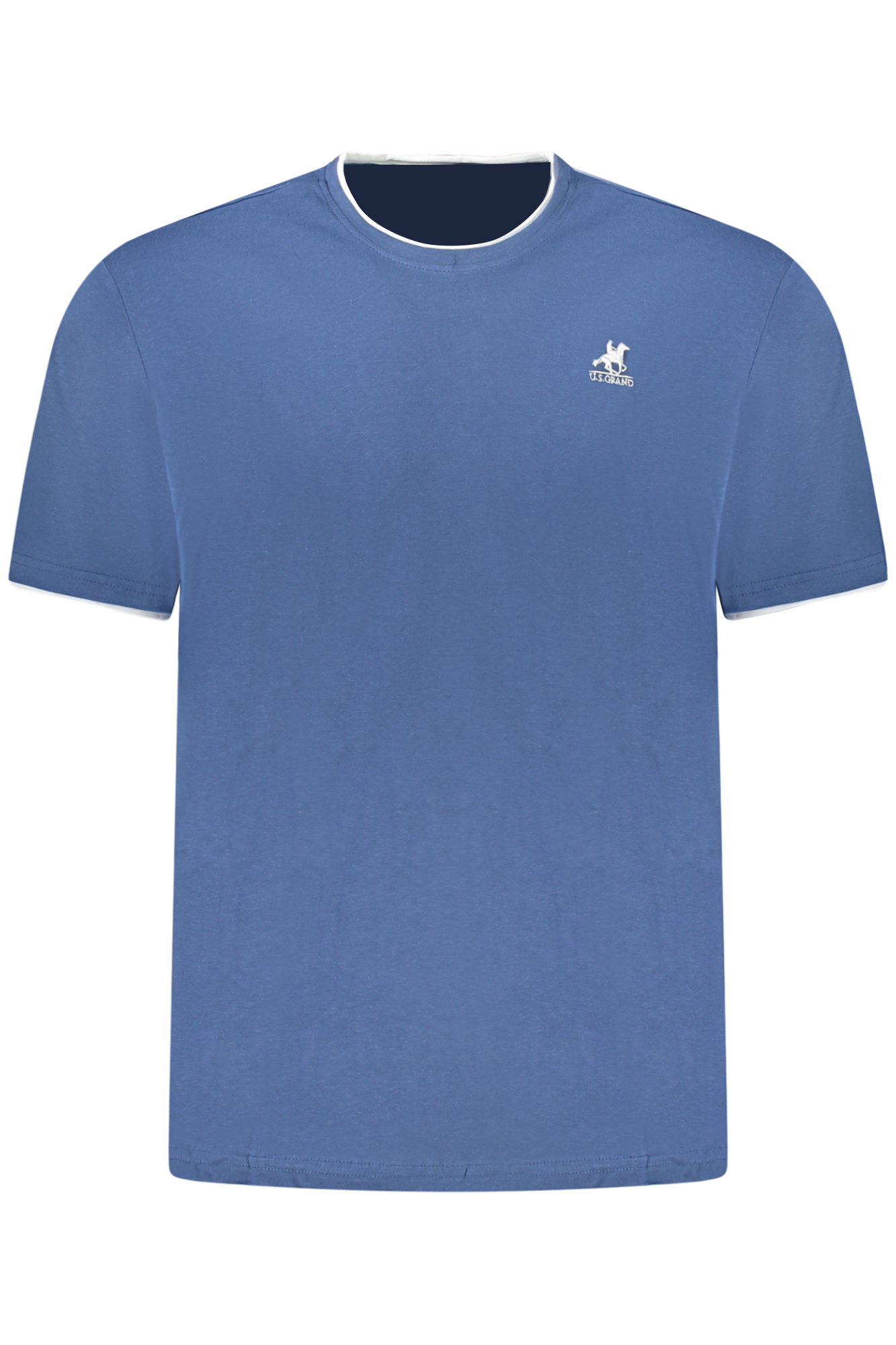 U.S. GRAND T-SHIRT MANICHE CORTE UOMO - Blu