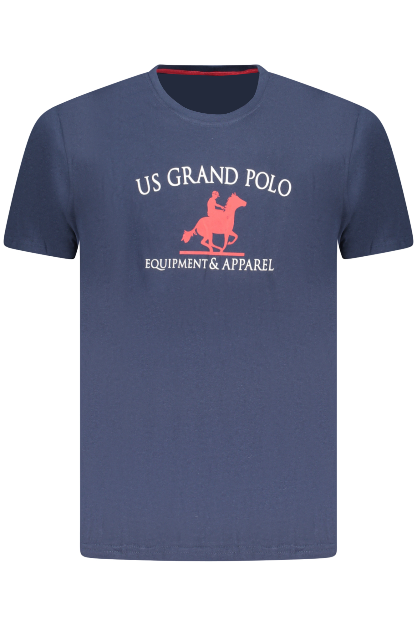 U.S. GRAND T-SHIRT MANICHE CORTE UOMO - Blu