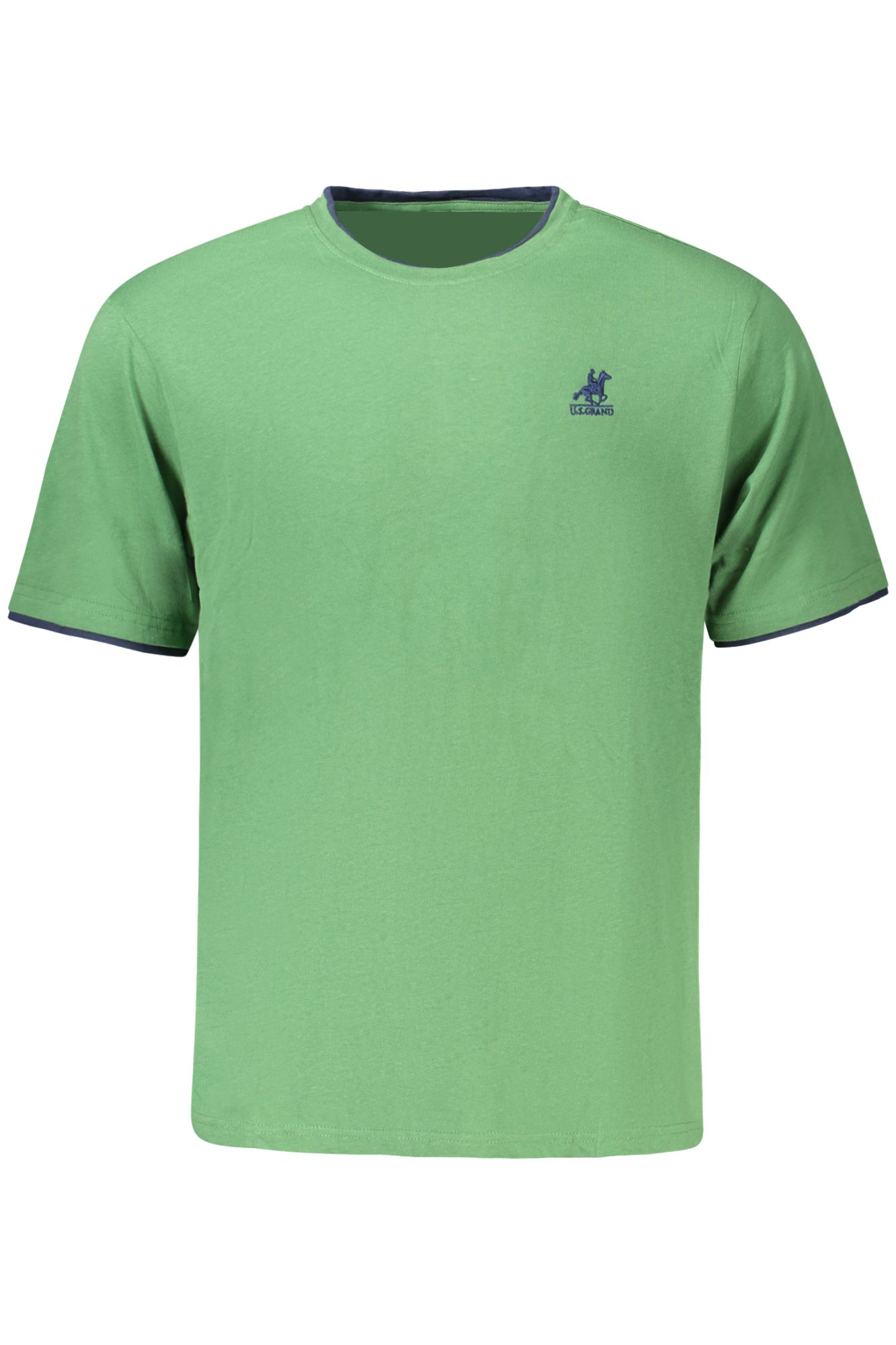 U.S. GRAND T-SHIRT MANICHE CORTE UOMO - Verde