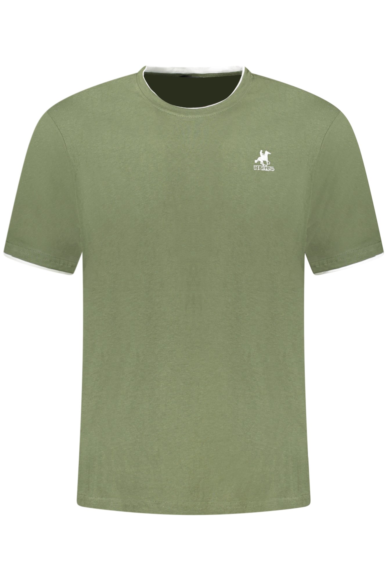 U.S. GRAND T-SHIRT MANICHE CORTE UOMO - Verde