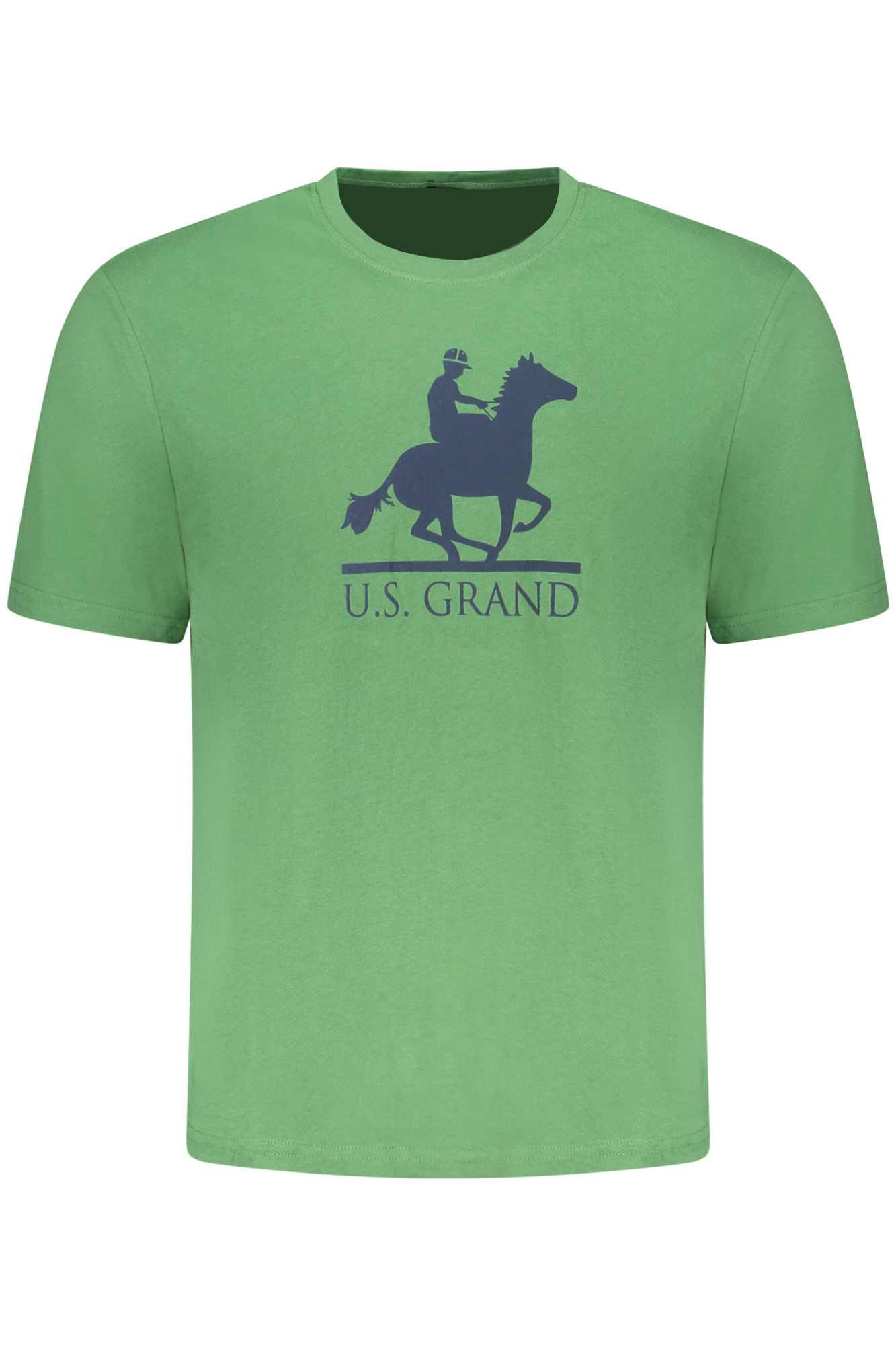 U.S. GRAND T-SHIRT MANICHE CORTE UOMO - Verde