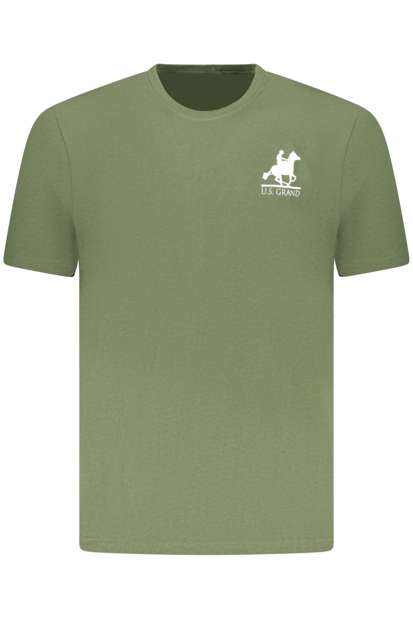 U.S. GRAND T-SHIRT MANICHE CORTE UOMO - Verde