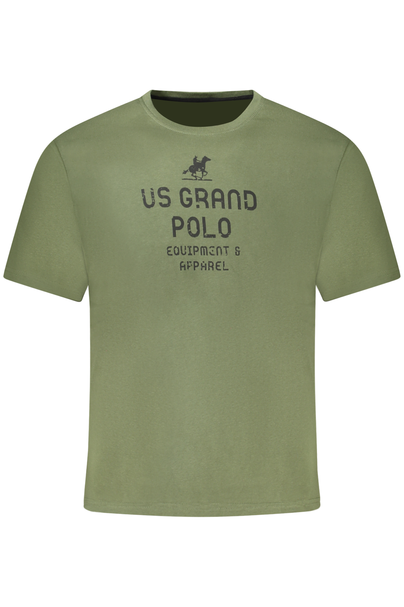 U.S. GRAND T-SHIRT MANICHE CORTE UOMO - Verde