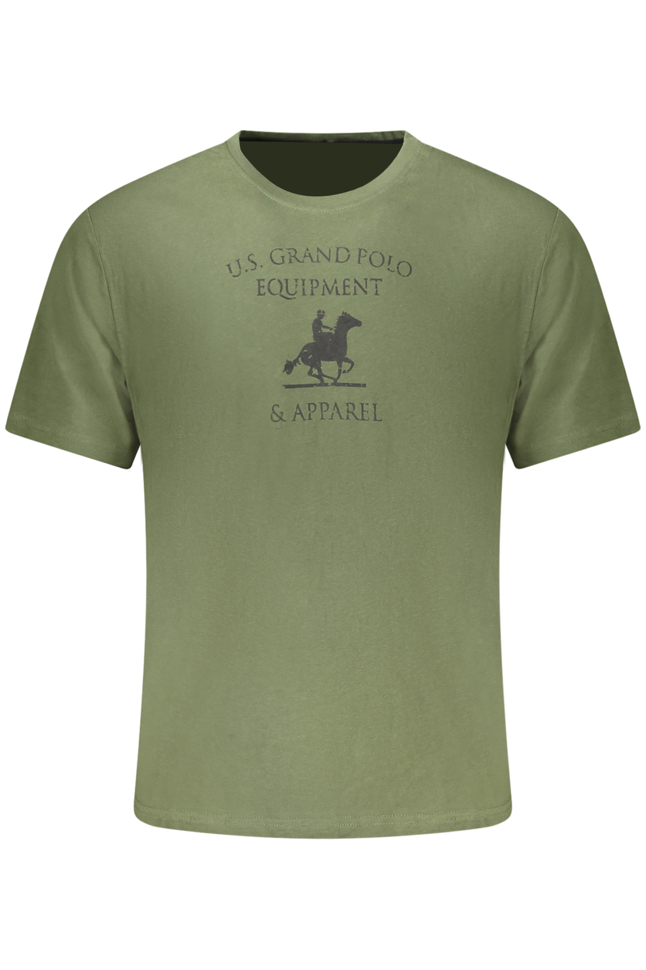 U.S. GRAND T-SHIRT MANICHE CORTE UOMO - Verde