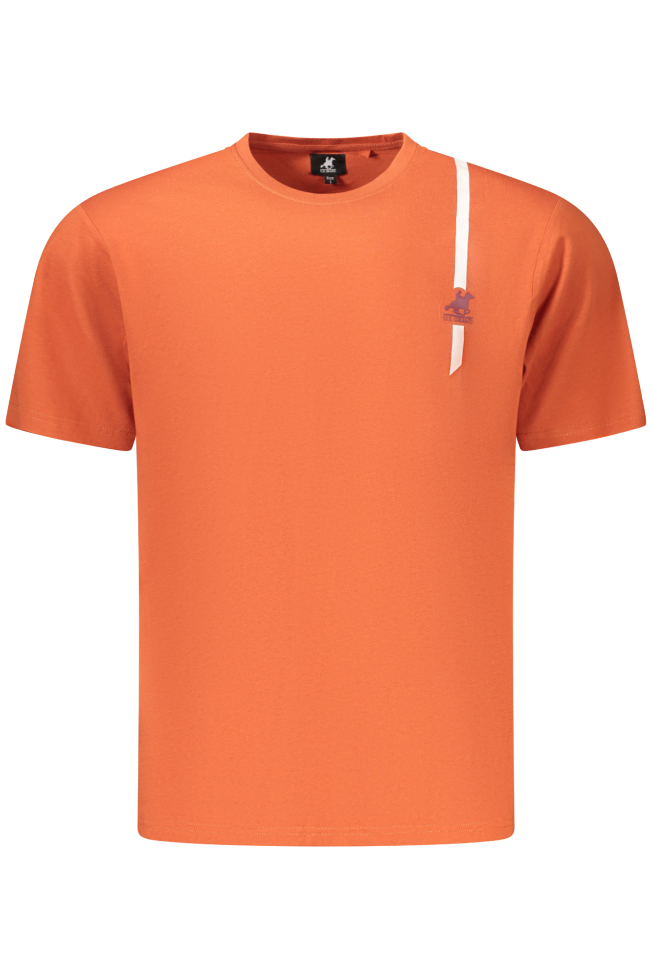 U.S. GRAND T-SHIRT MANICHE CORTE UOMO - Arancione