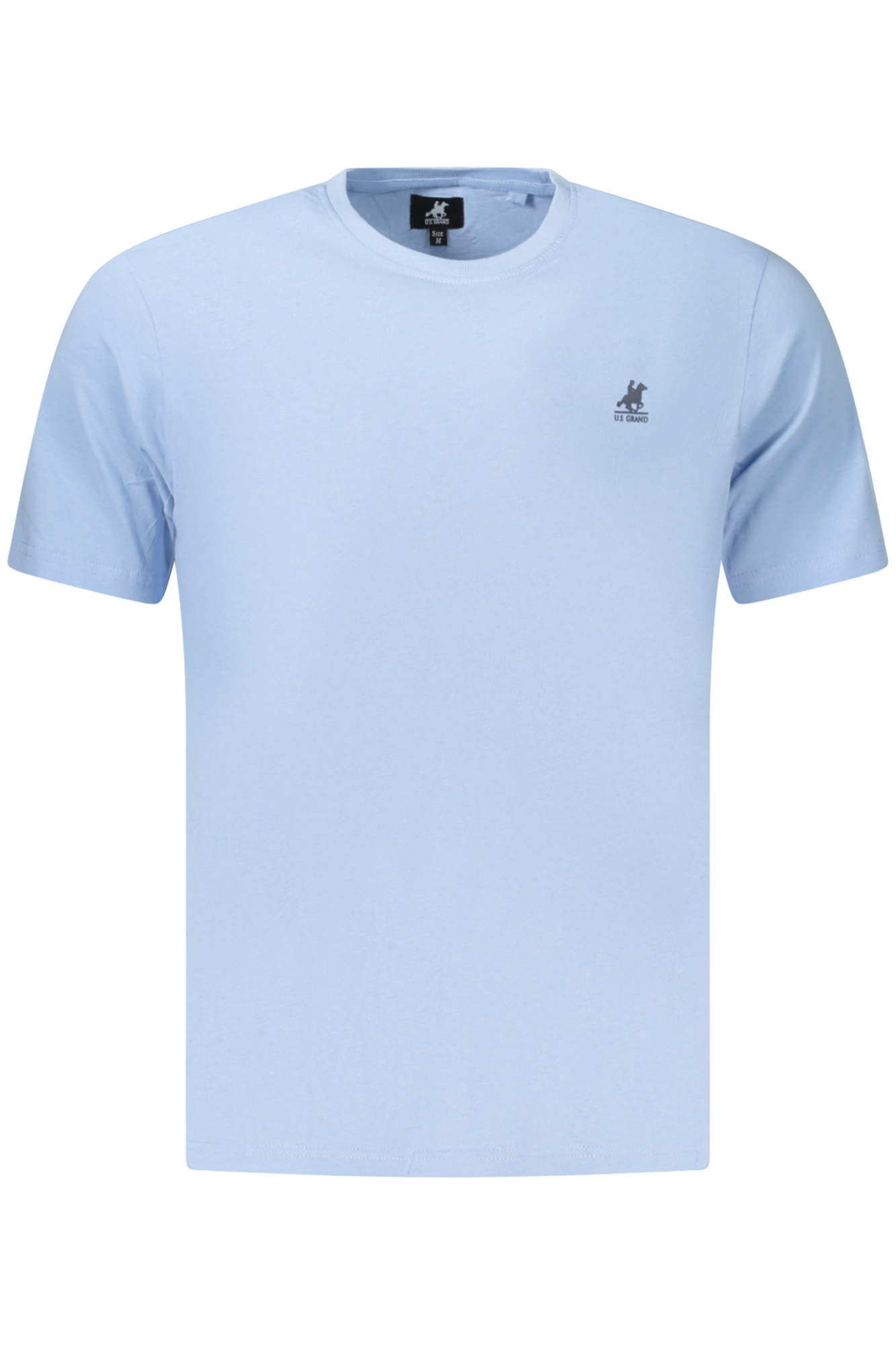 U.S. GRAND T-SHIRT MANICHE CORTE UOMO - Azzurro