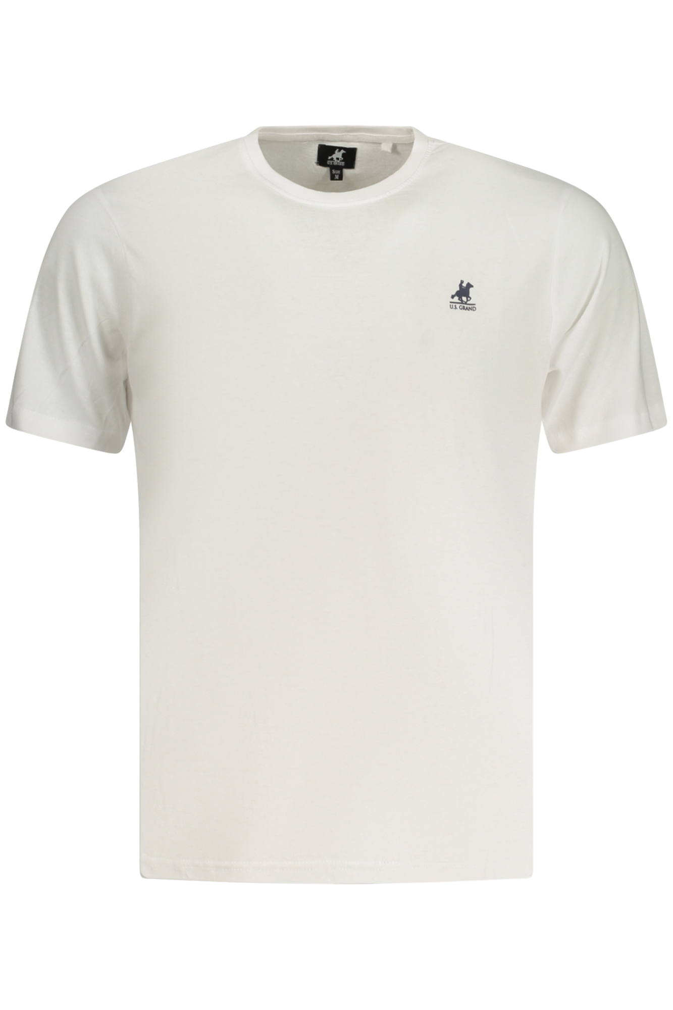U.S. GRAND T-SHIRT MANICHE CORTE UOMO - Bianco