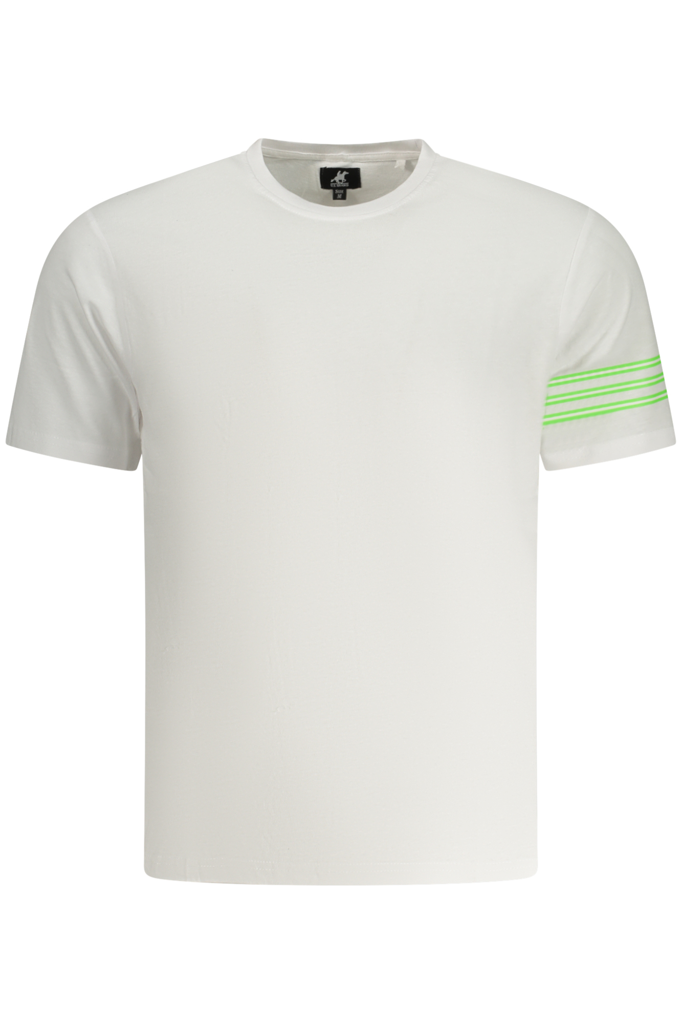 U.S. GRAND T-SHIRT MANICHE CORTE UOMO - Bianco