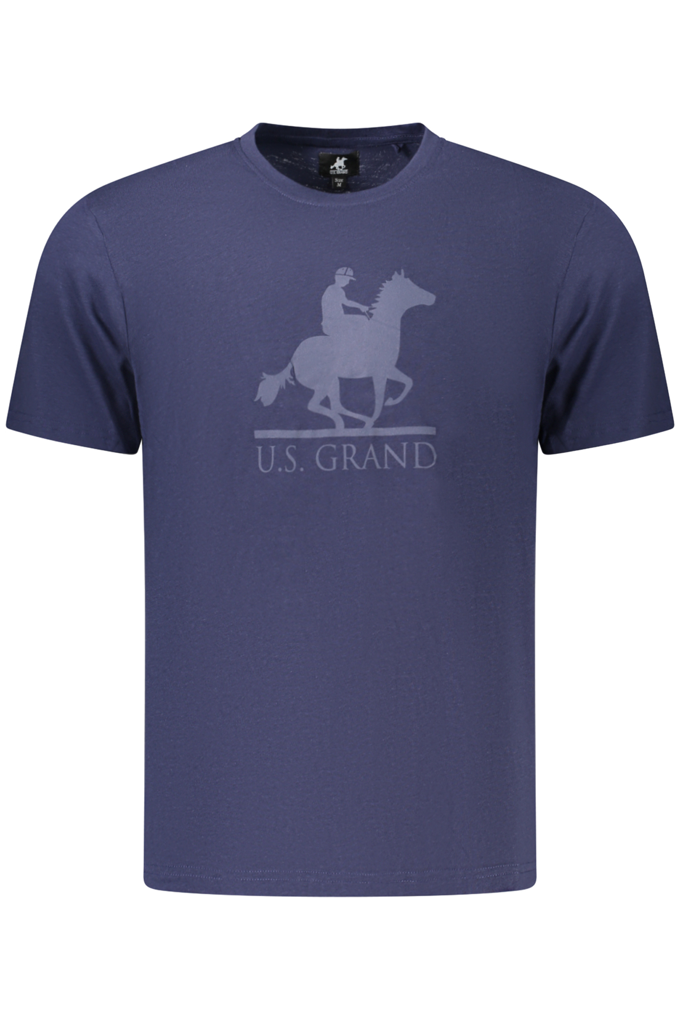 U.S. GRAND T-SHIRT MANICHE CORTE UOMO - Blu