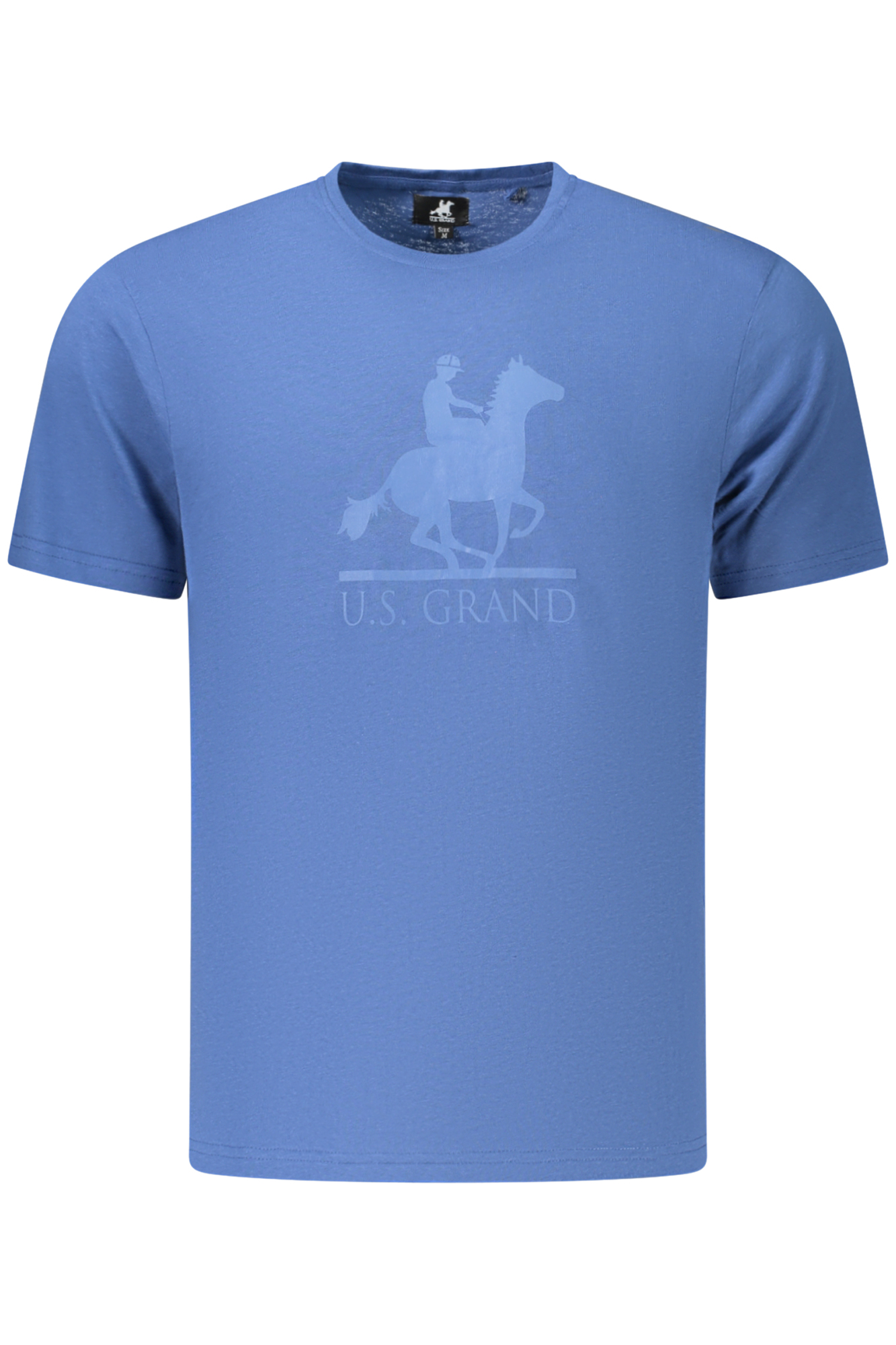 U.S. GRAND T-SHIRT MANICHE CORTE UOMO - Blu