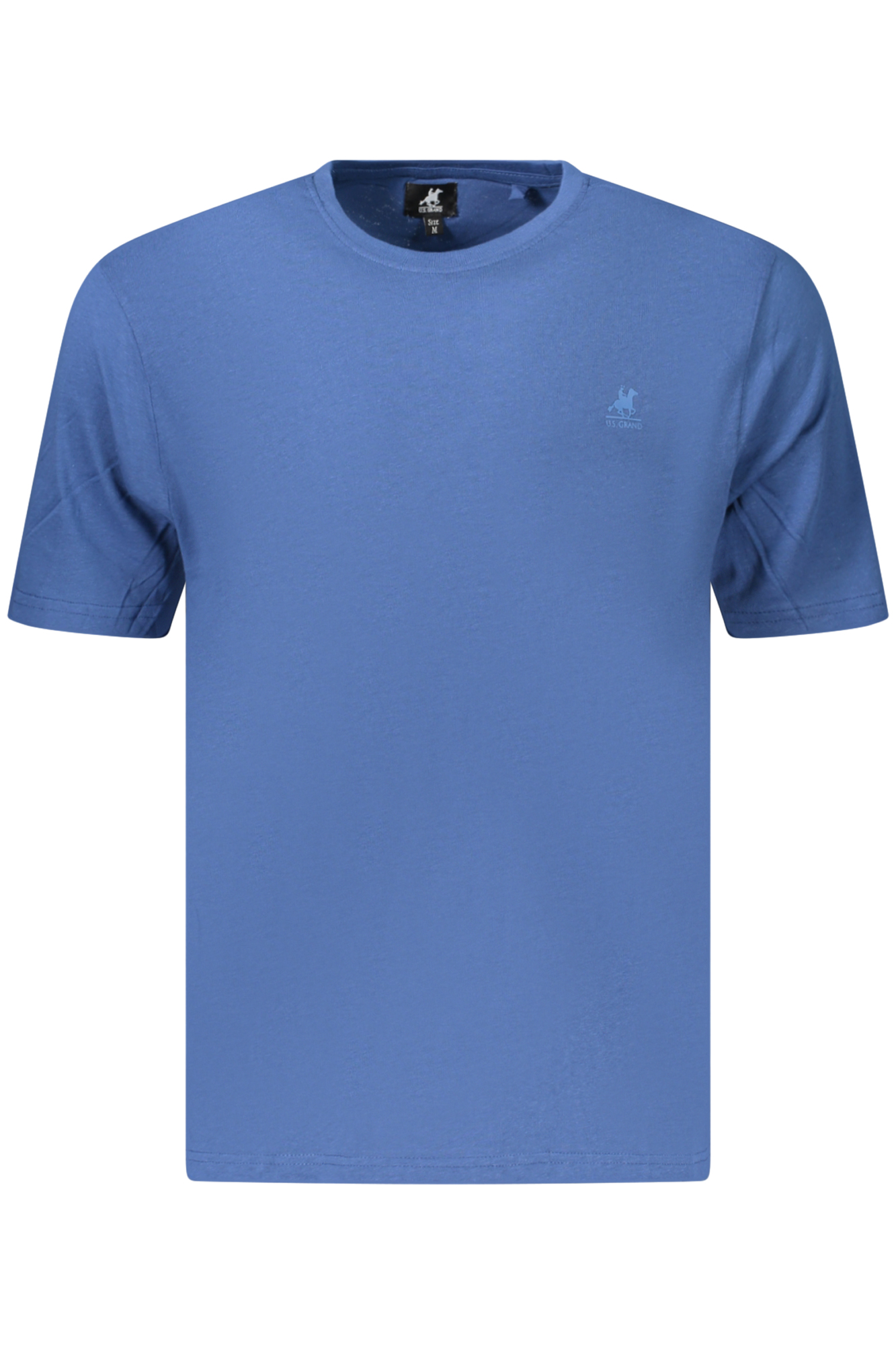 U.S. GRAND T-SHIRT MANICHE CORTE UOMO - Blu