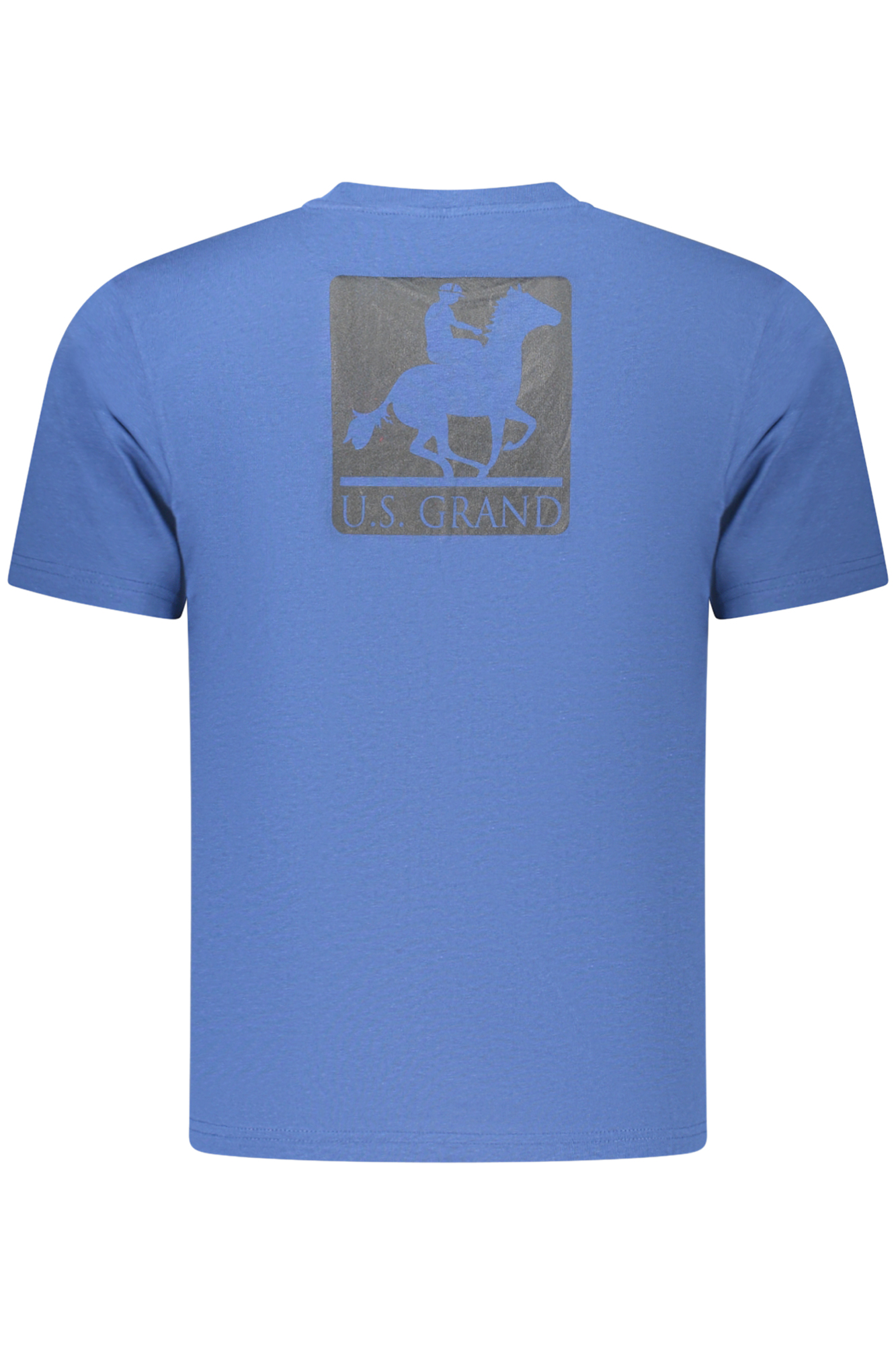 U.S. GRAND T-SHIRT MANICHE CORTE UOMO - Blu - immagine 2