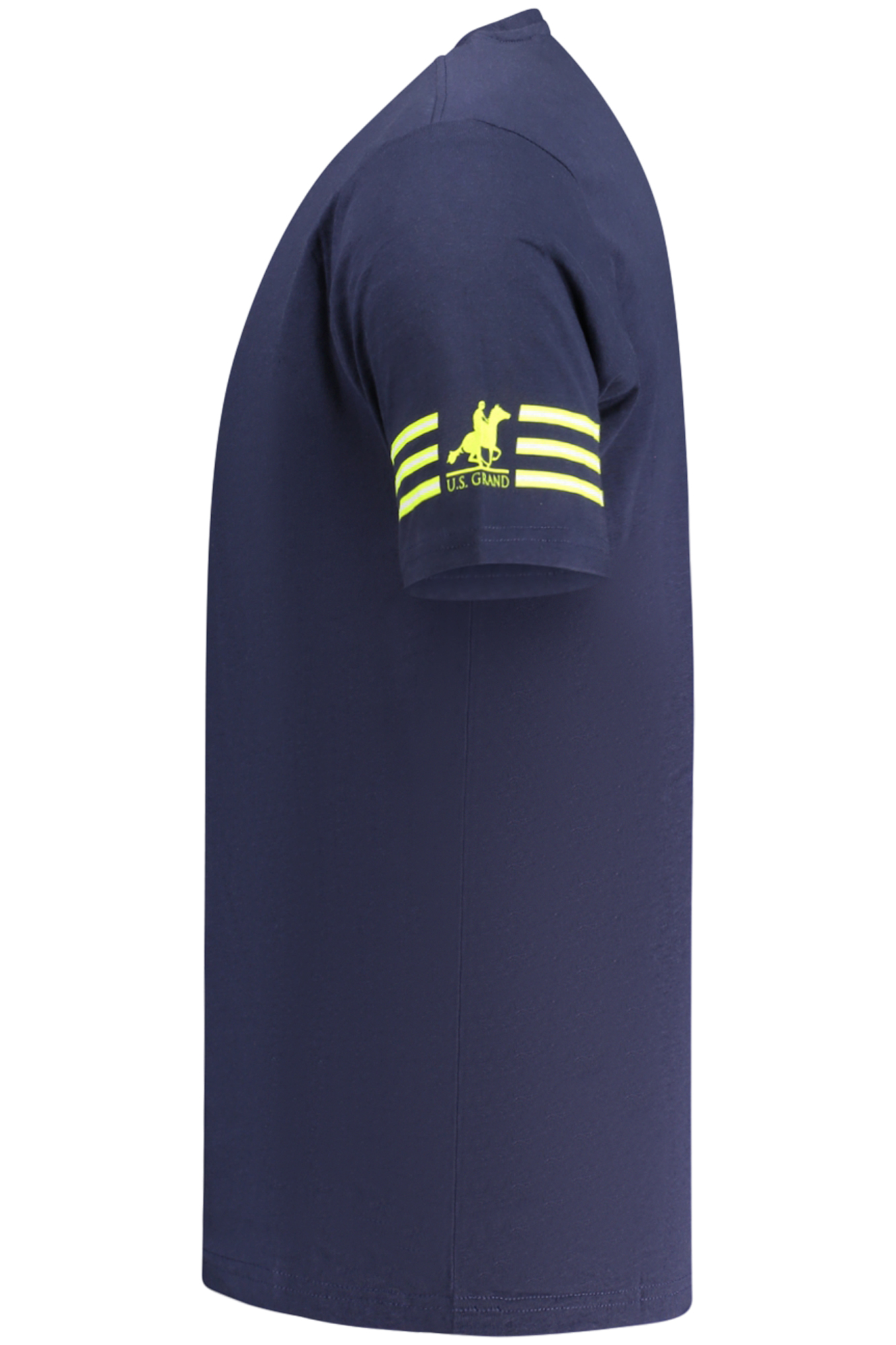U.S. GRAND T-SHIRT MANICHE CORTE UOMO - Blu - immagine 3