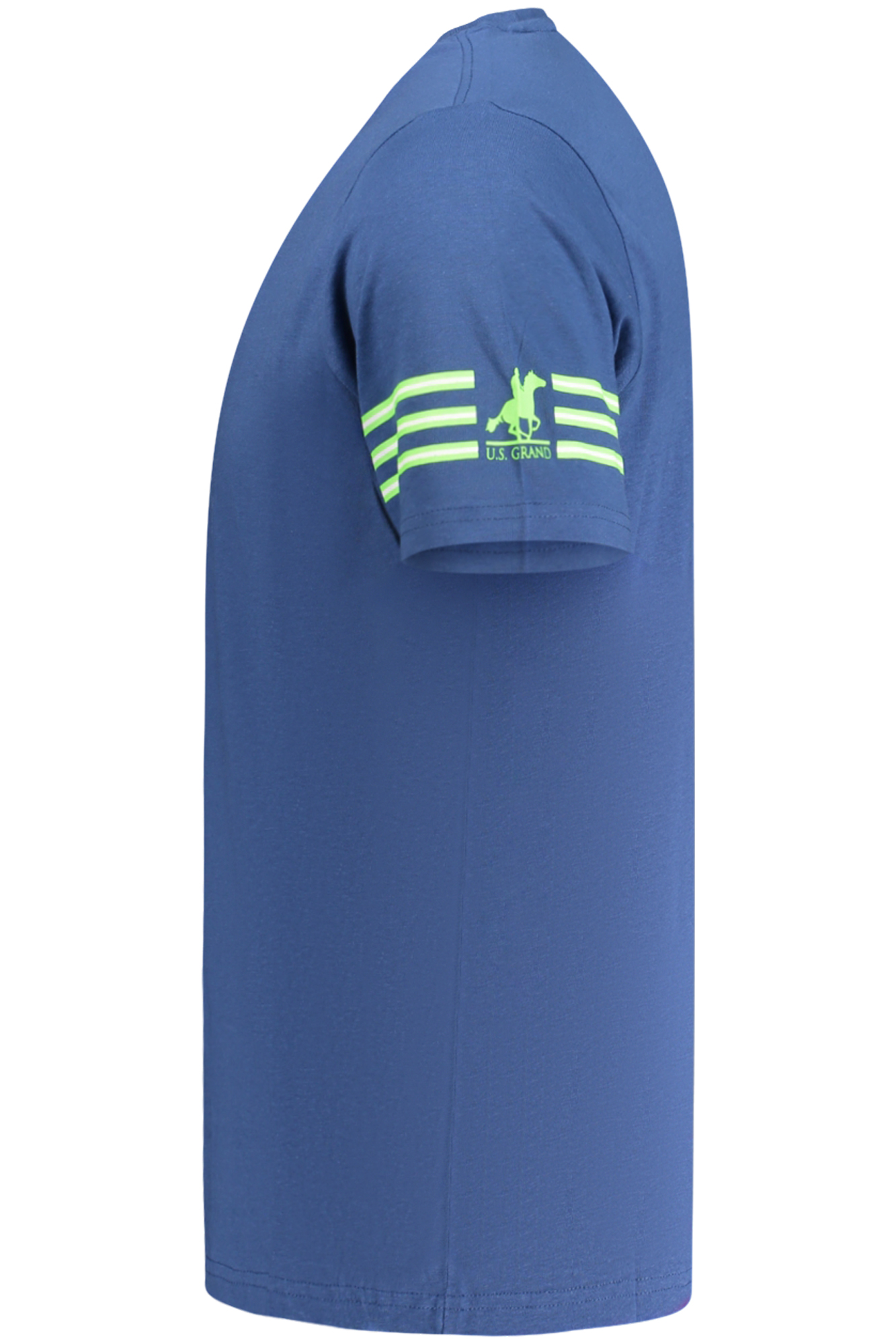 U.S. GRAND T-SHIRT MANICHE CORTE UOMO - Blu - immagine 3
