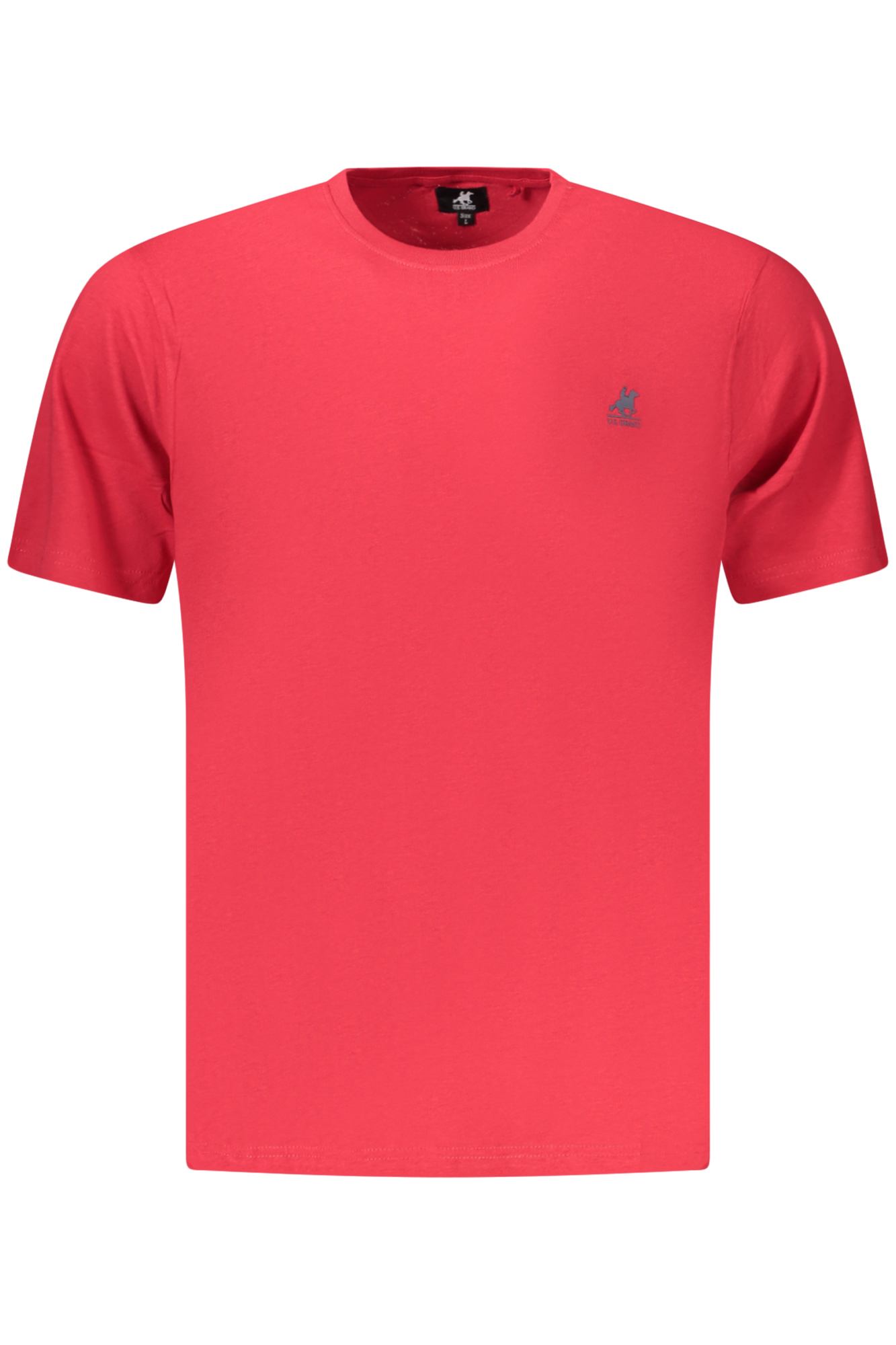 U.S. GRAND T-SHIRT MANICHE CORTE UOMO - Rosso
