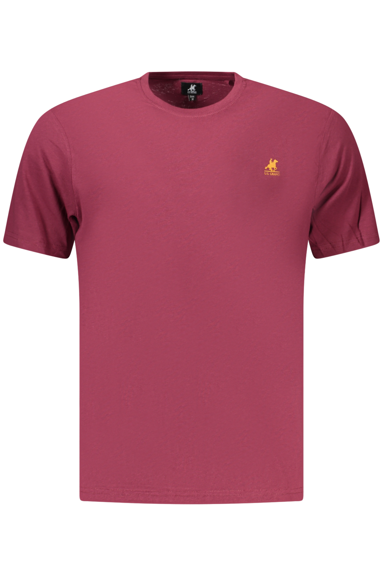 U.S. GRAND T-SHIRT MANICHE CORTE UOMO - Rosso