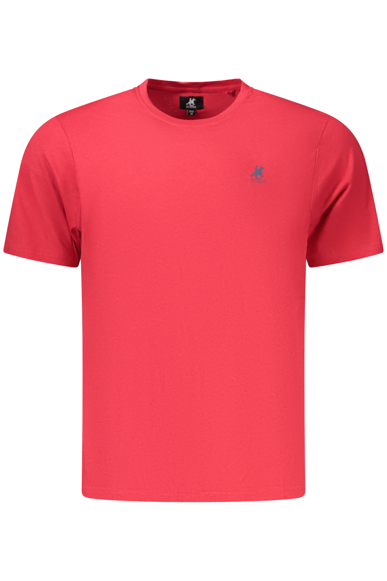 U.S. GRAND T-SHIRT MANICHE CORTE UOMO - Rosso