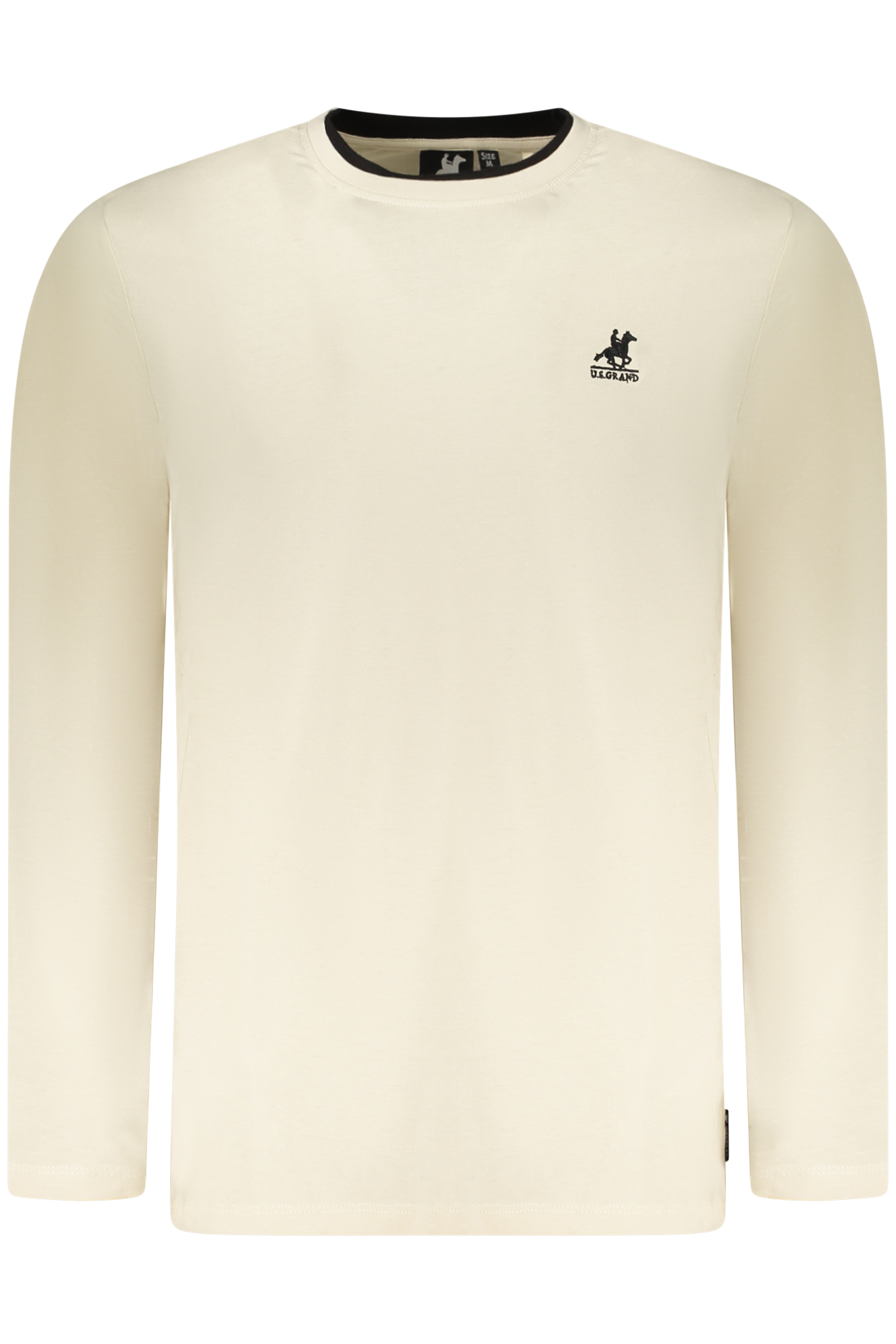 U.S. GRAND T-SHIRT MANICHE LUNGHE UOMO - Beige