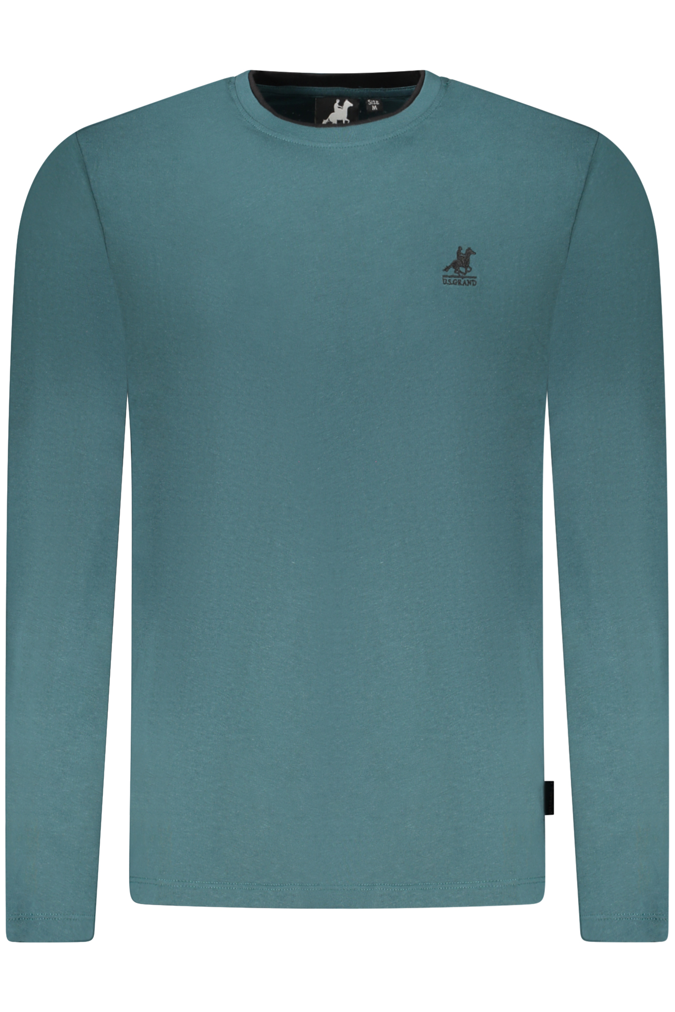 U.S. GRAND T-SHIRT MANICHE LUNGHE UOMO - Verde