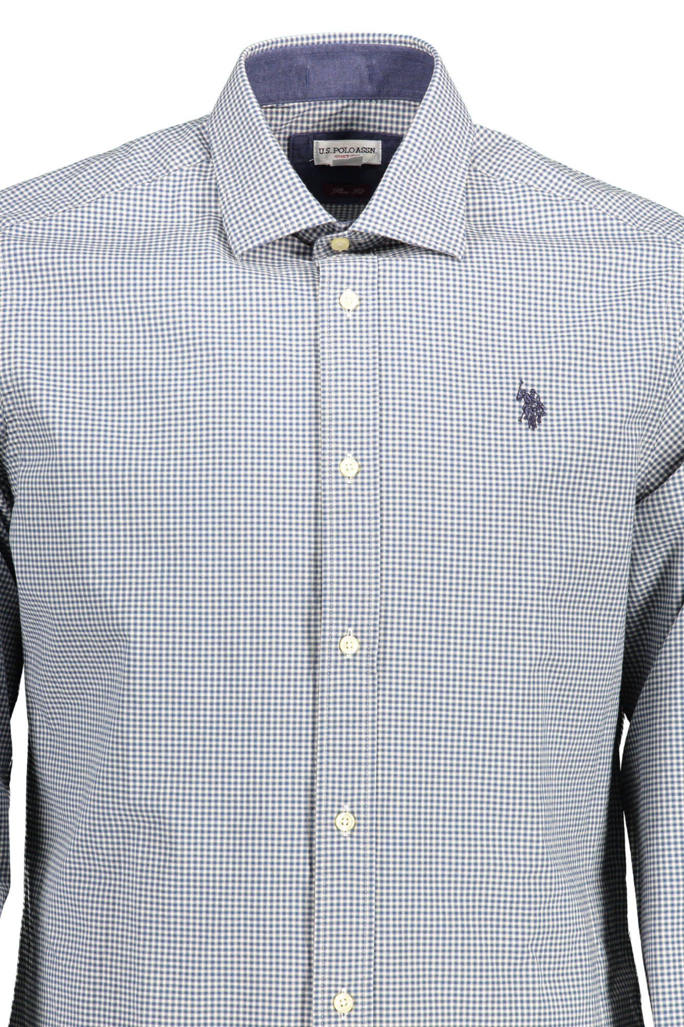 U.S. POLO ASSN. CAMICIA MANICHE LUNGHE UOMO - Azzurro - immagine 3