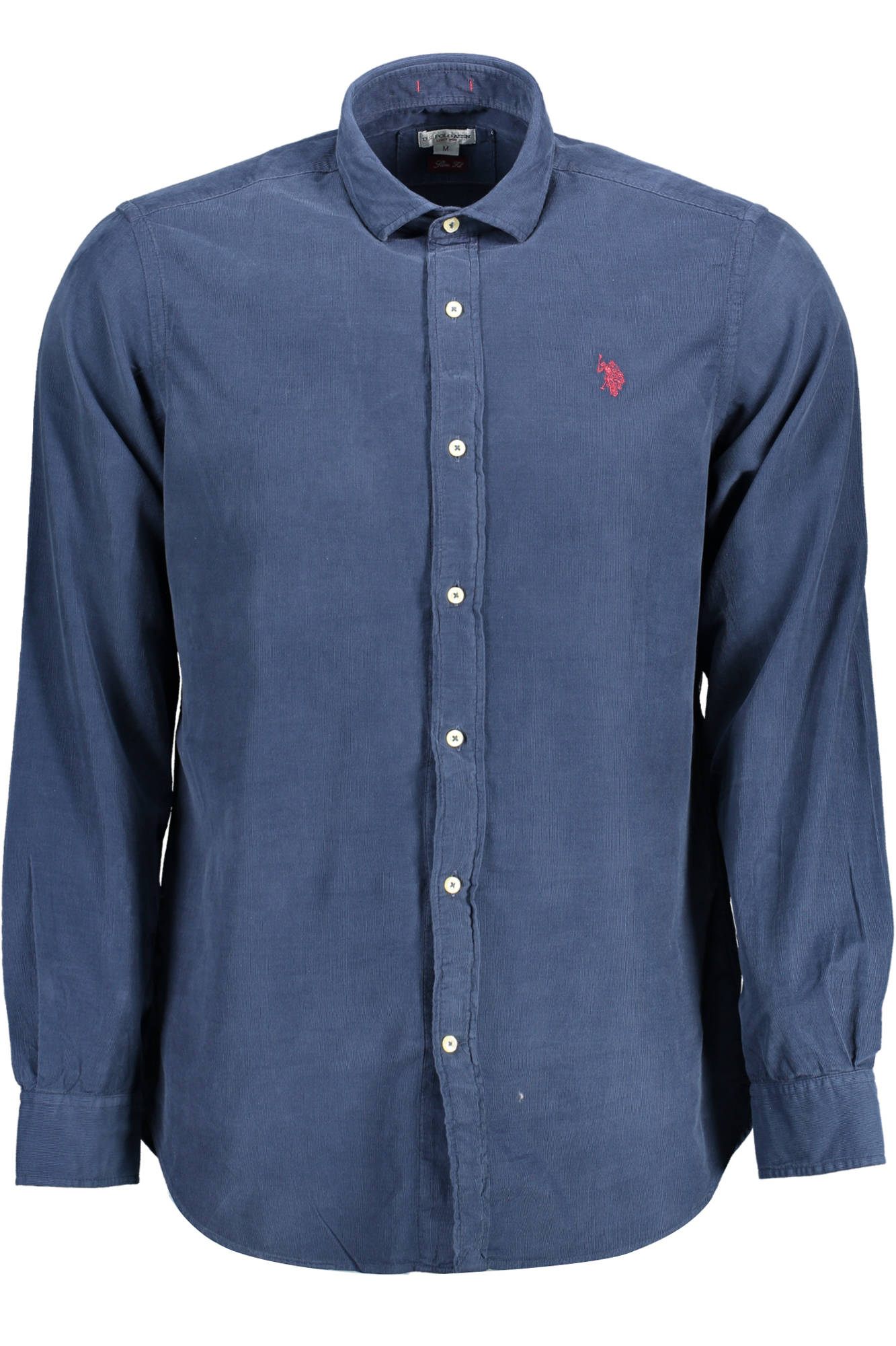 U.S. POLO ASSN. CAMICIA MANICHE LUNGHE UOMO - Blu