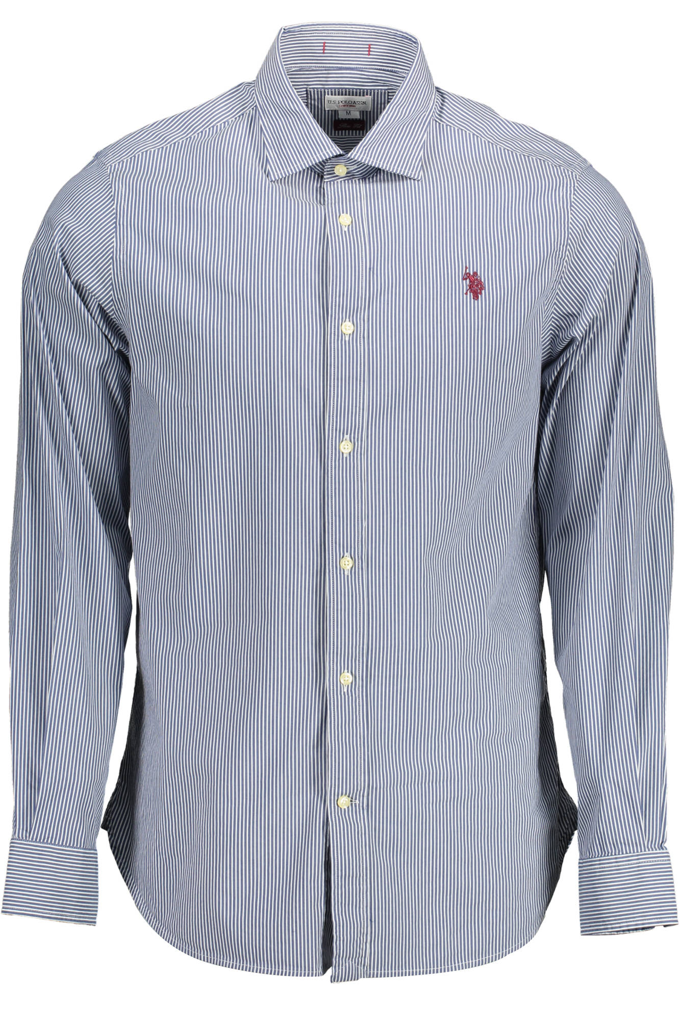 U.S. POLO ASSN. CAMICIA MANICHE LUNGHE UOMO - Blu