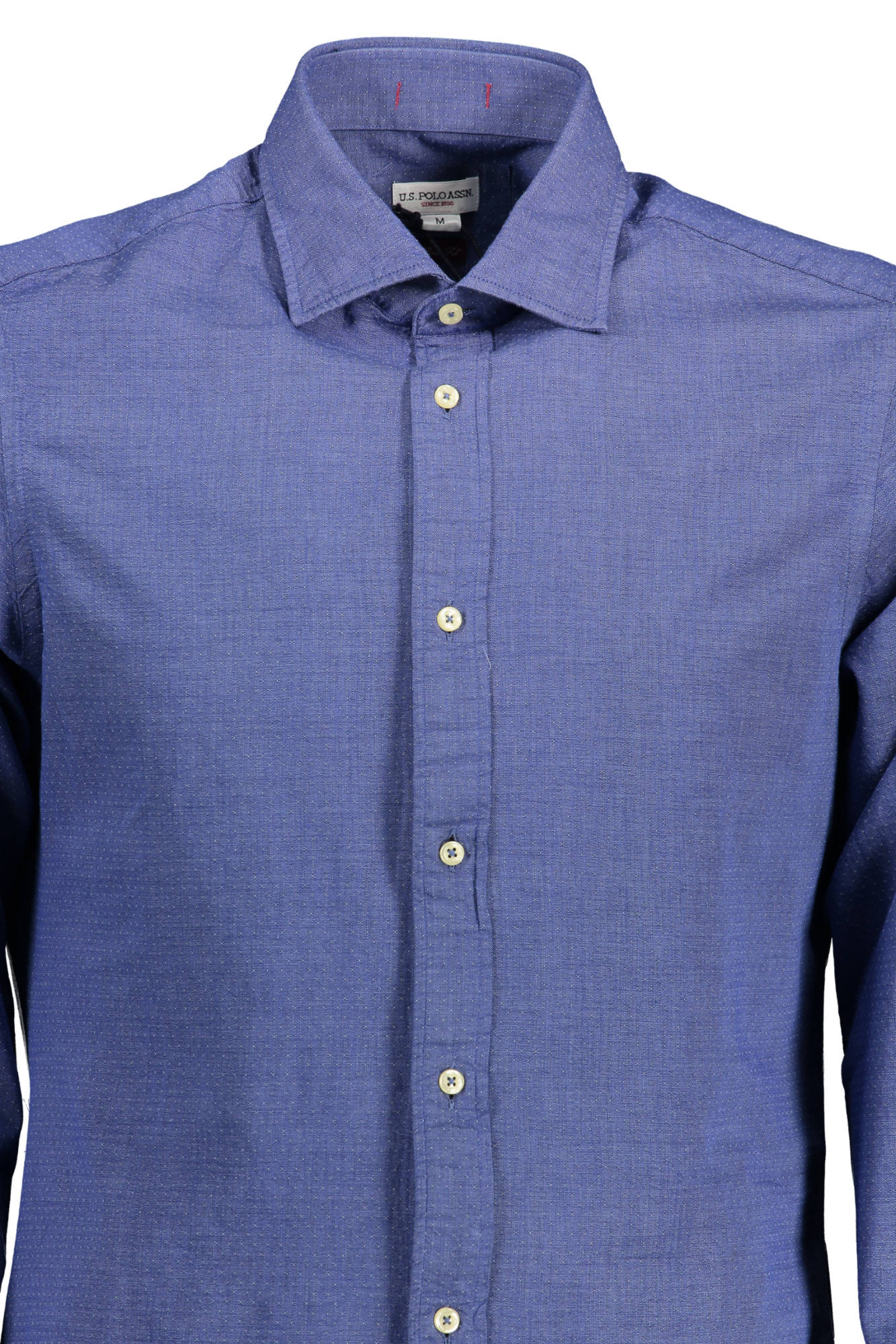 U.S. POLO ASSN. CAMICIA MANICHE LUNGHE UOMO - Blu - immagine 2