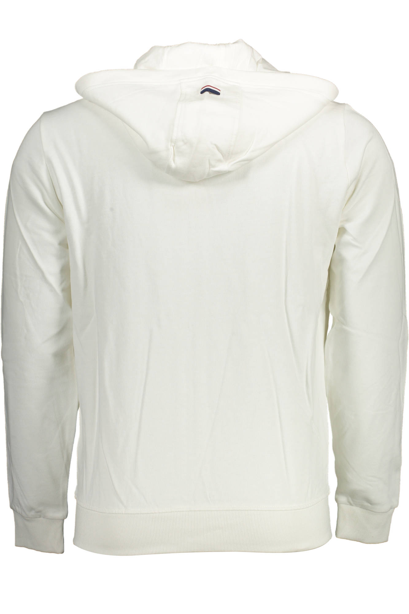 U.S. POLO ASSN. FELPA CON ZIP UOMO - Bianco - immagine 2
