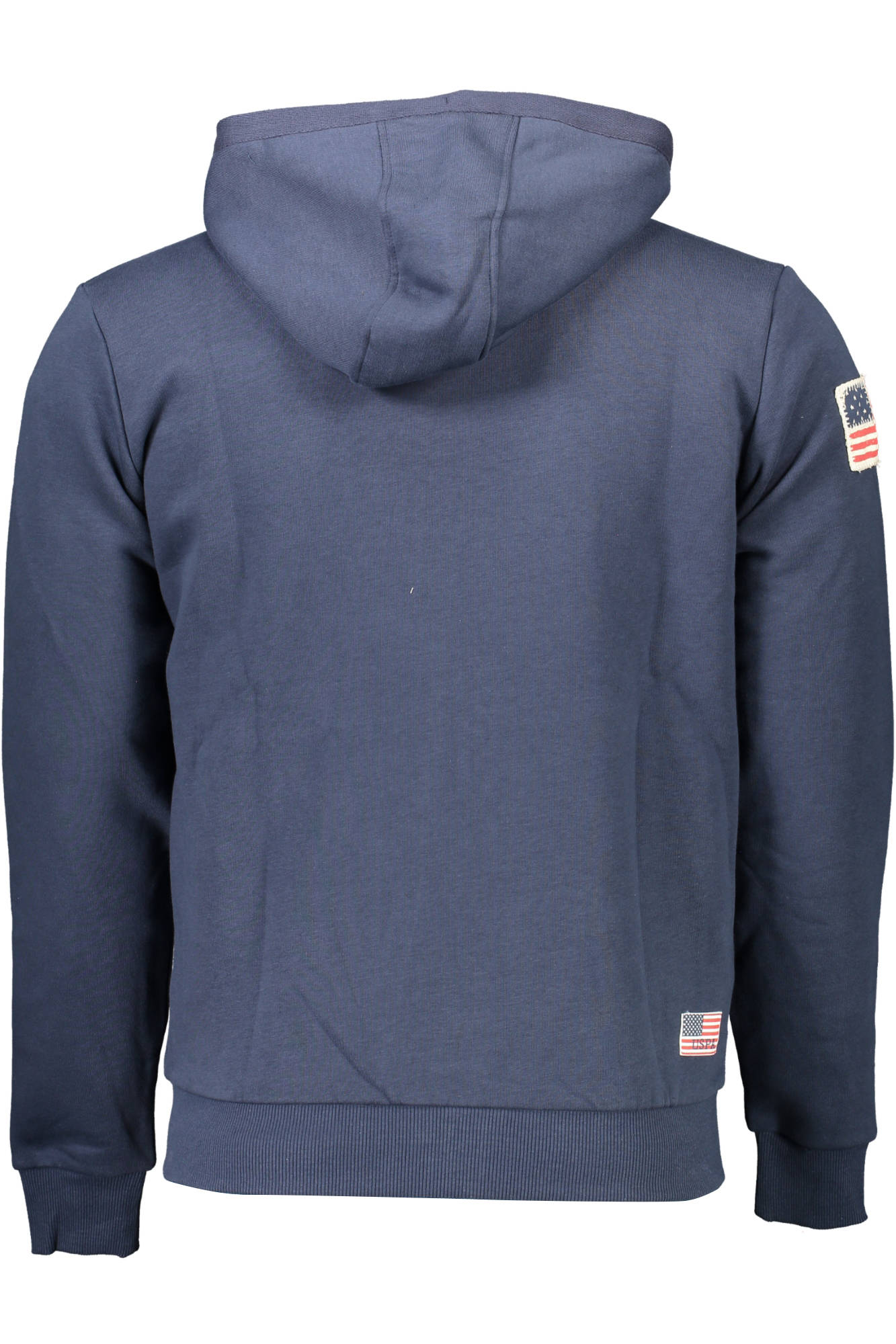 U.S. POLO ASSN. FELPA CON ZIP UOMO - Blu - immagine 2