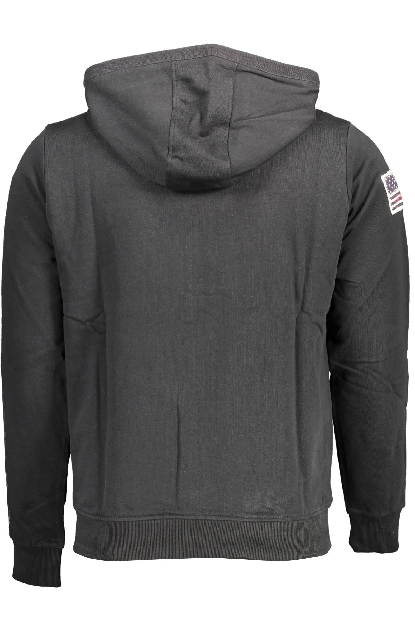 U.S. POLO ASSN. FELPA CON ZIP UOMO - Nero - immagine 2