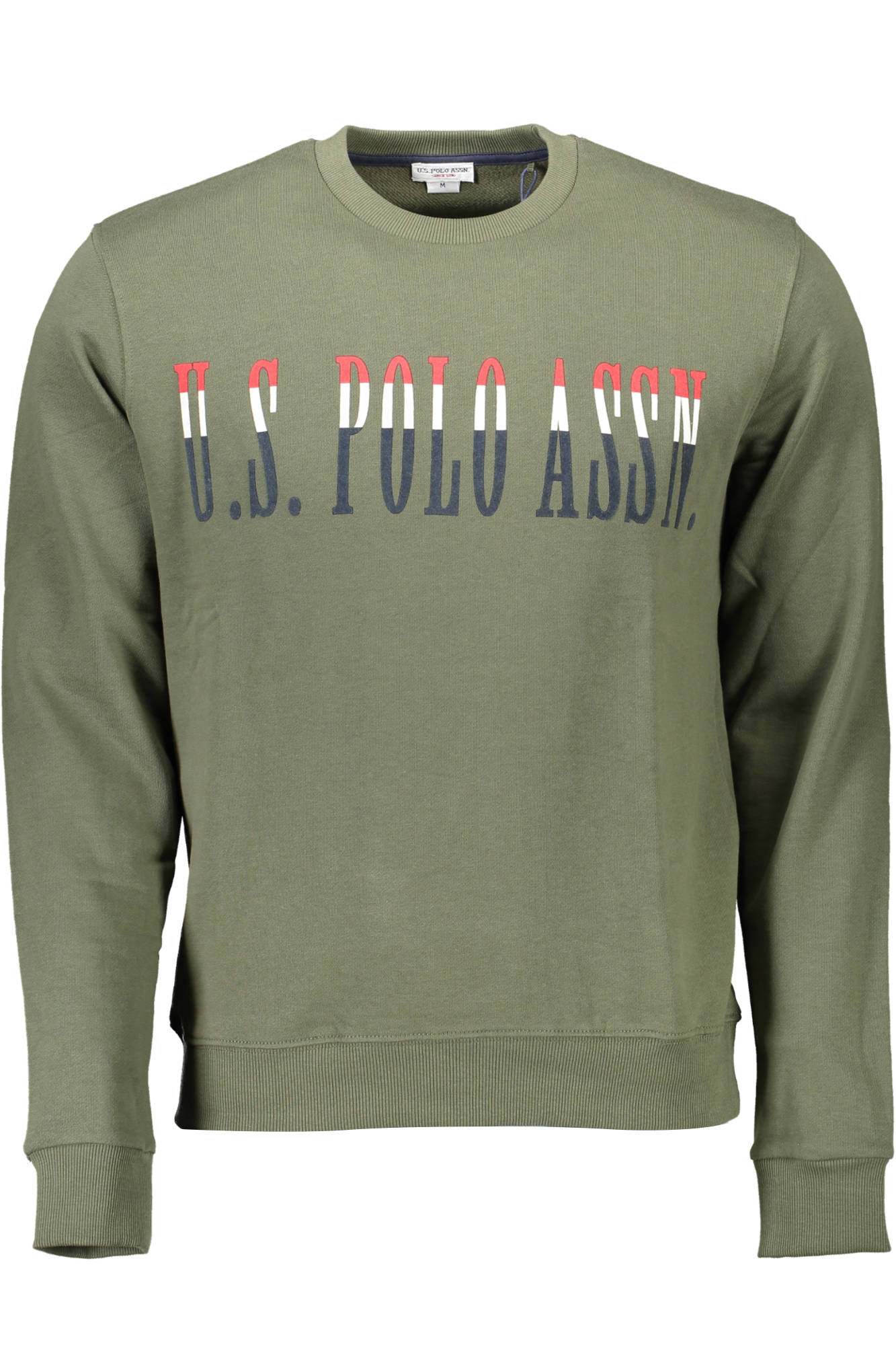 U.S. POLO ASSN. FELPA SENZA ZIP UOMO - Verde