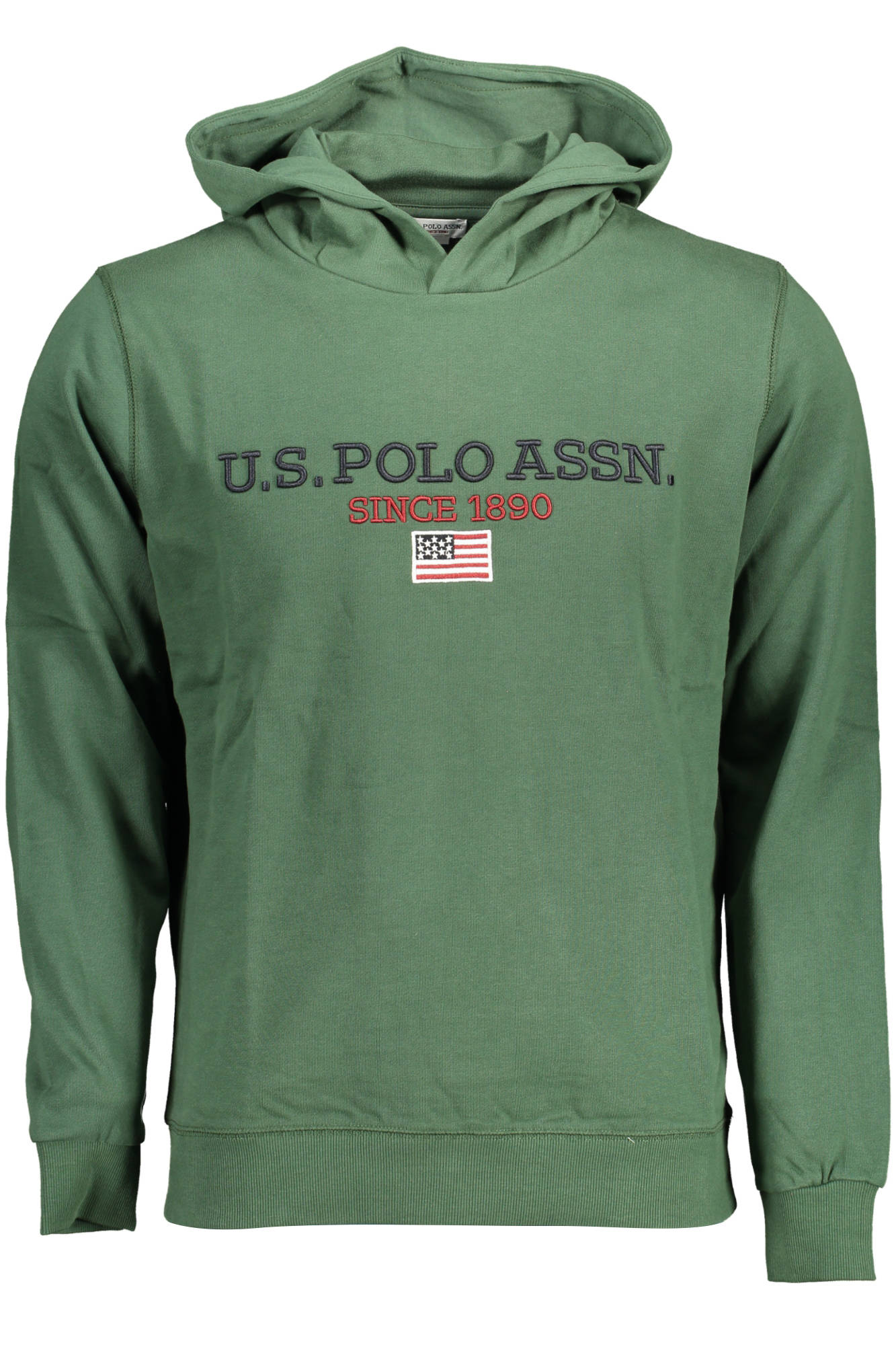 U.S. POLO ASSN. FELPA SENZA ZIP UOMO - Verde