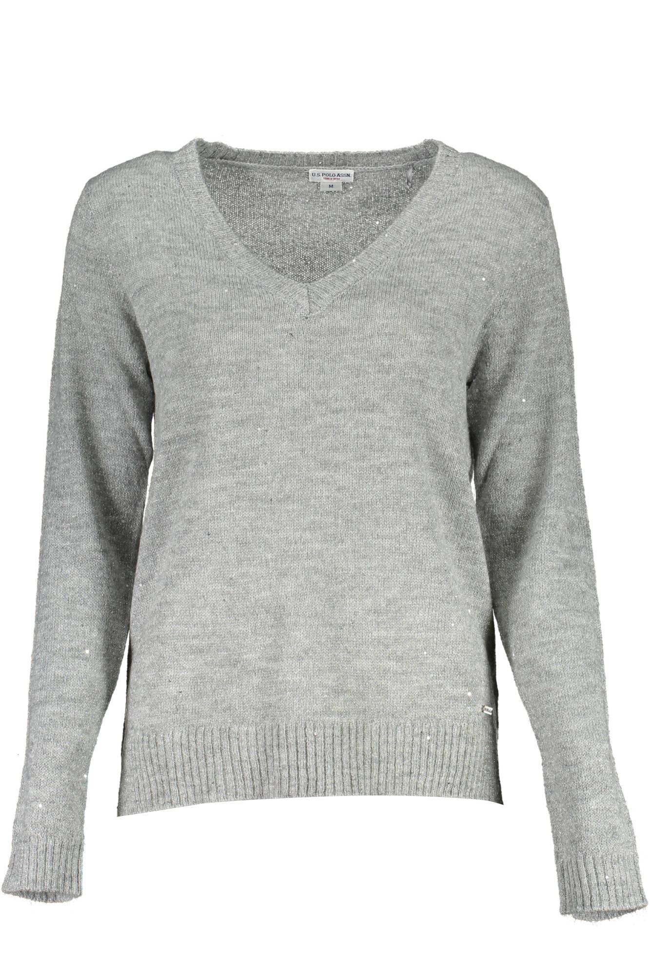 U.S. POLO ASSN. MAGLIONE DONNA - Argento