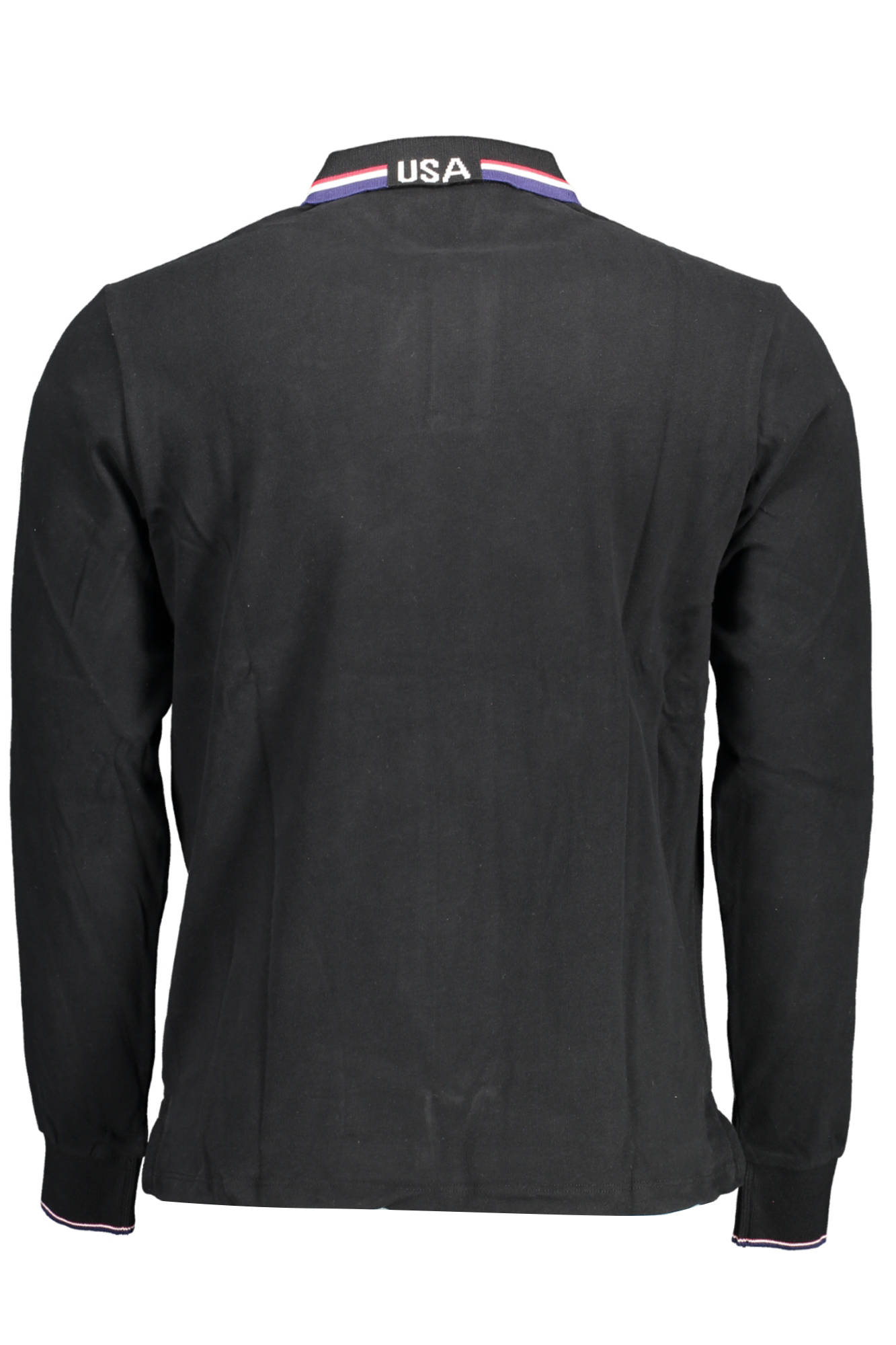 U.S. POLO ASSN. POLO MANICHE LUNGHE UOMO - Nero - immagine 2